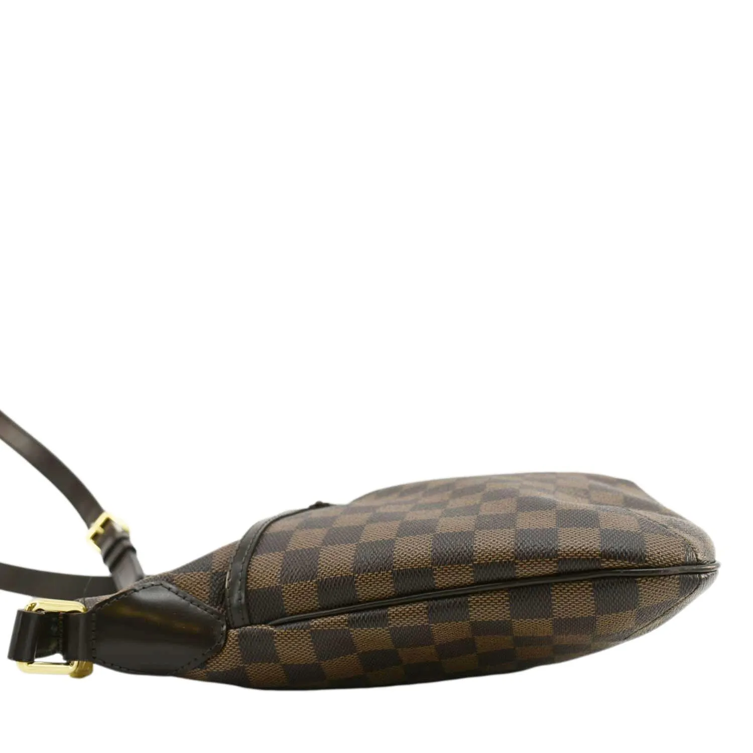 LOUIS VUITTON Bloomsbury PM Damier Ebene Crossbody Bag Brown