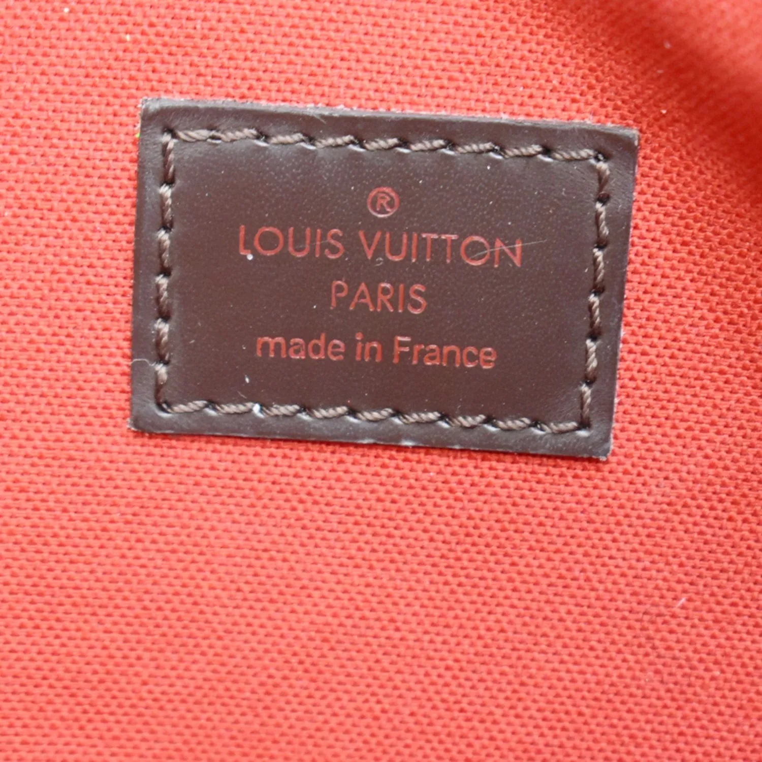 LOUIS VUITTON Bloomsbury PM Damier Ebene Crossbody Bag Brown