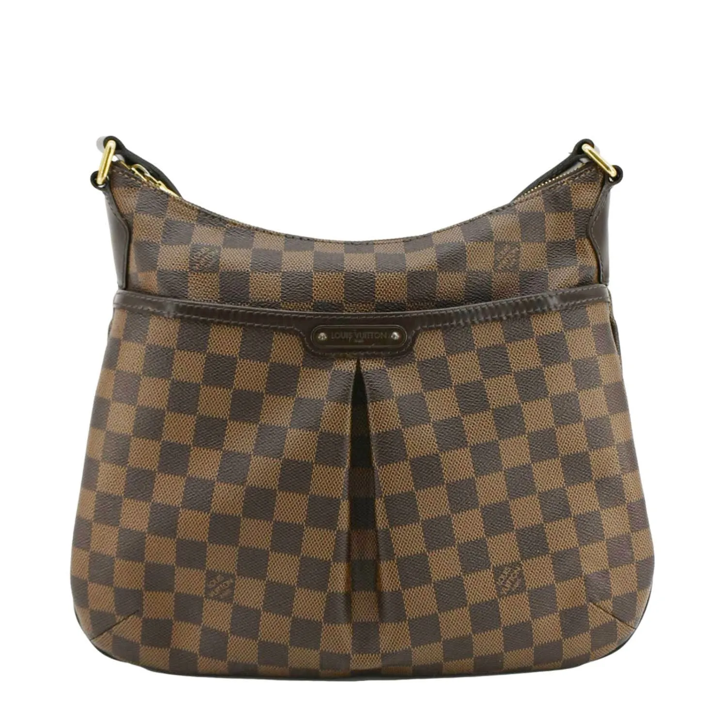 LOUIS VUITTON Bloomsbury PM Damier Ebene Crossbody Bag Brown