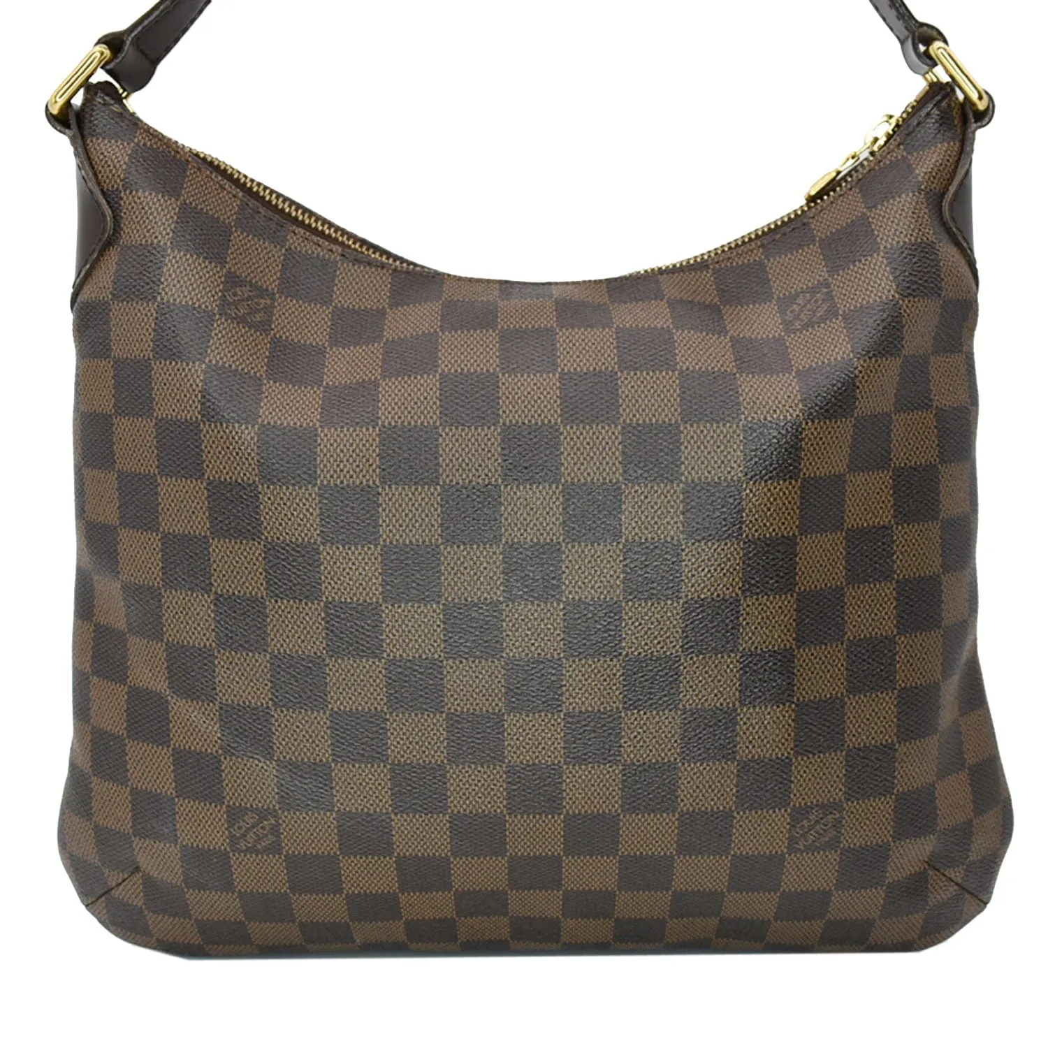 LOUIS VUITTON Bloomsbury PM Damier Ebene Crossbody Bag Brown