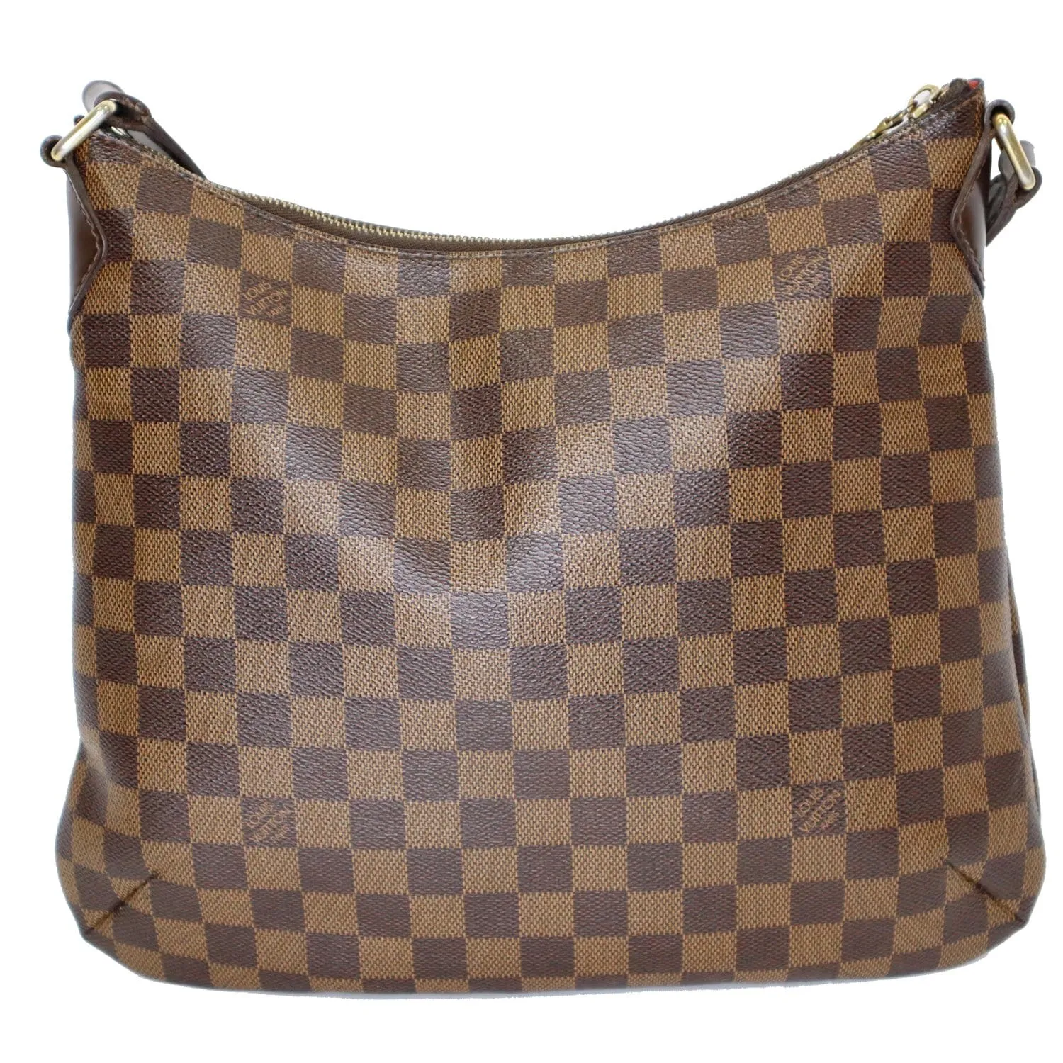 LOUIS VUITTON Bloomsbury PM Damier Ebene Crossbody Bag Brown
