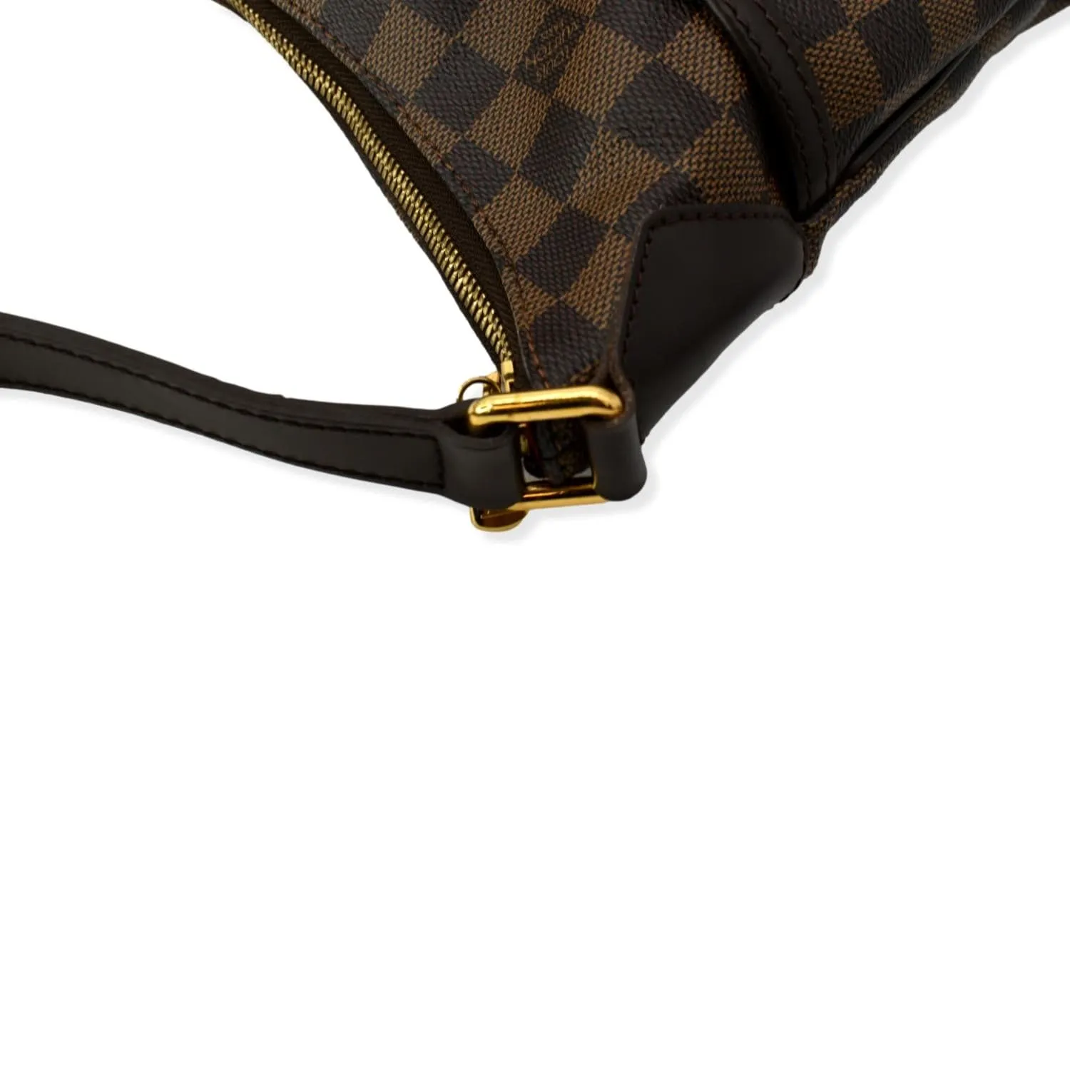 LOUIS VUITTON Bloomsbury PM Damier Ebene Crossbody Bag Brown