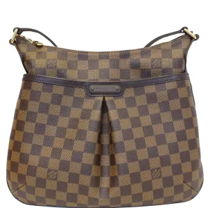 LOUIS VUITTON Bloomsbury PM Damier Ebene Crossbody Bag Brown