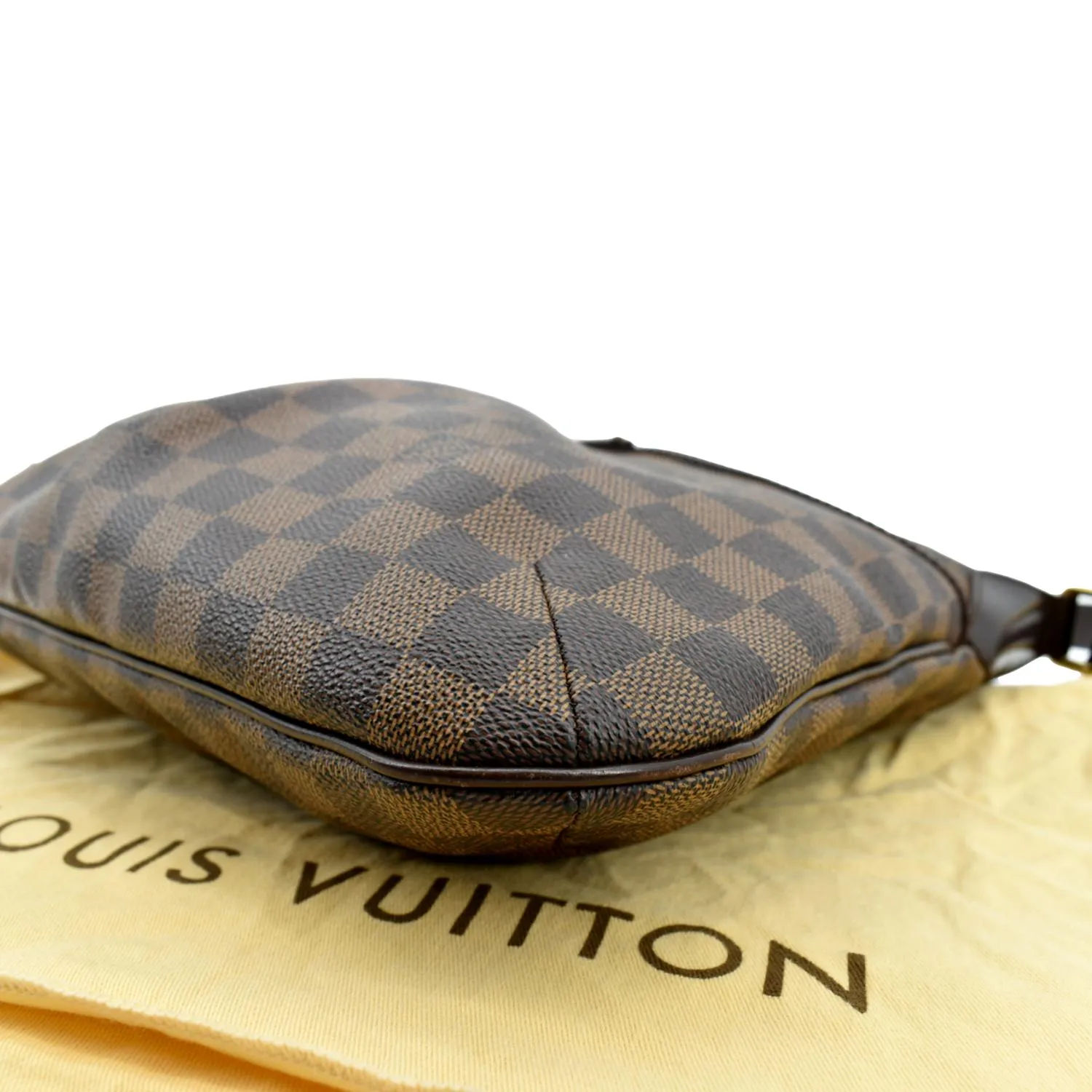 LOUIS VUITTON Bloomsbury PM Damier Ebene Crossbody Bag Brown