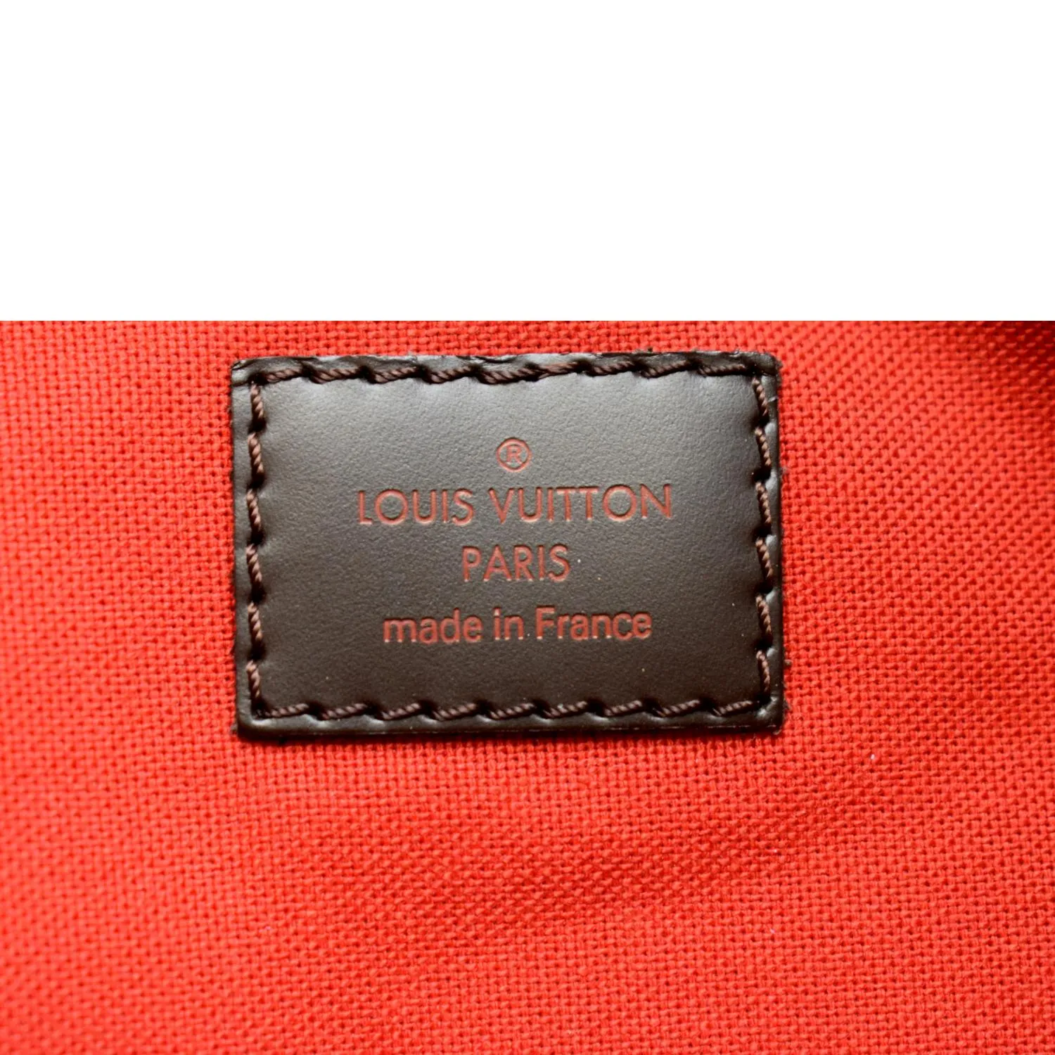 LOUIS VUITTON Bloomsbury PM Damier Ebene Crossbody Bag Brown