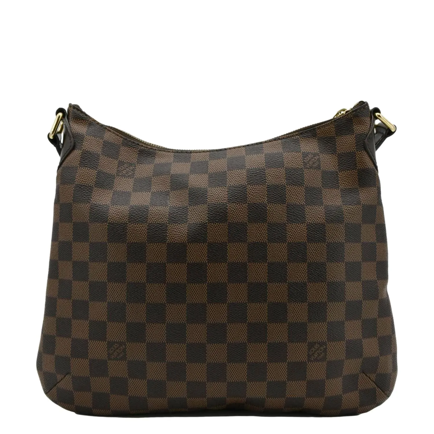 LOUIS VUITTON Bloomsbury PM Damier Ebene Crossbody Bag Brown