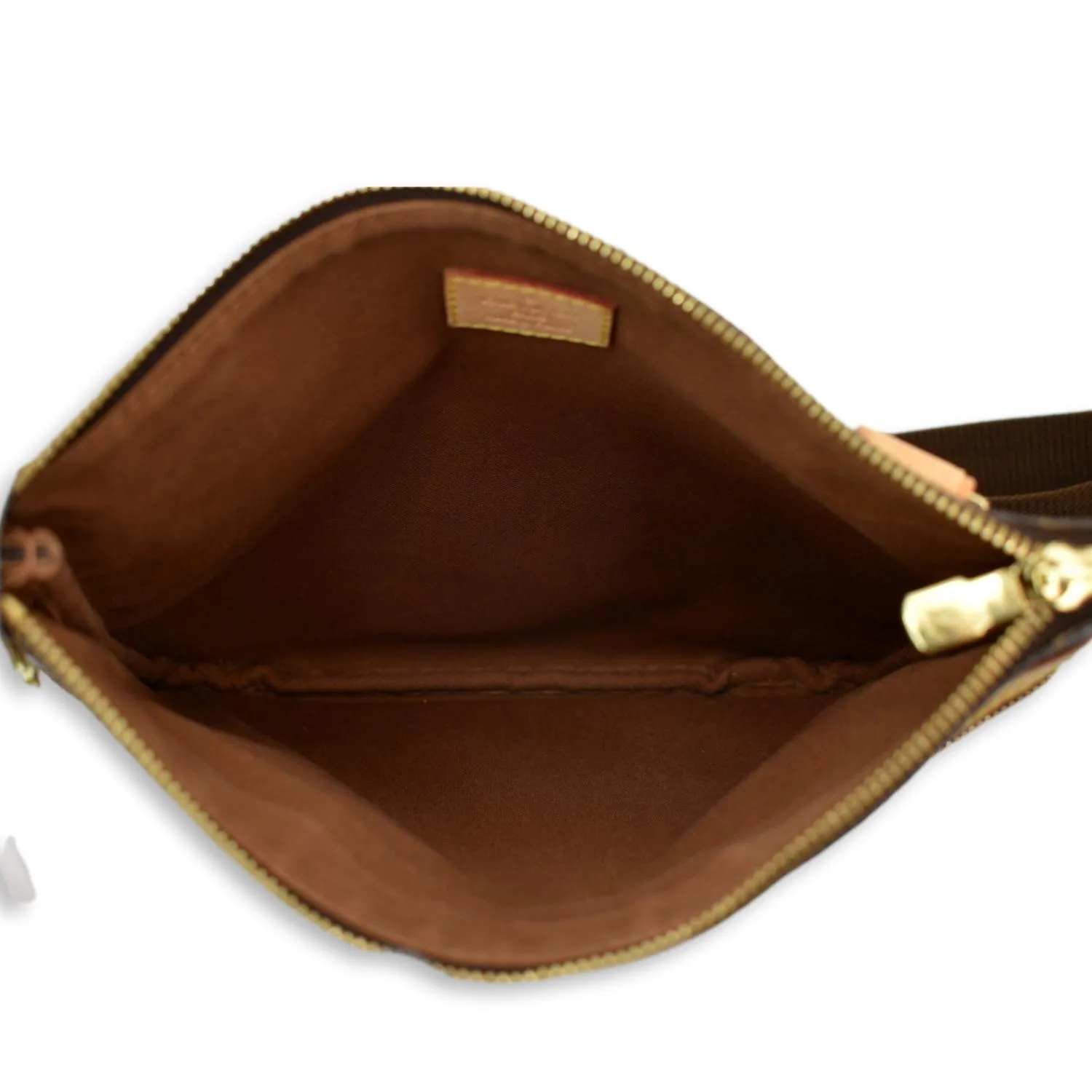 LOUIS VUITTON  Bosphore Pochette Monogram Canvas Shoulder Bag Brown