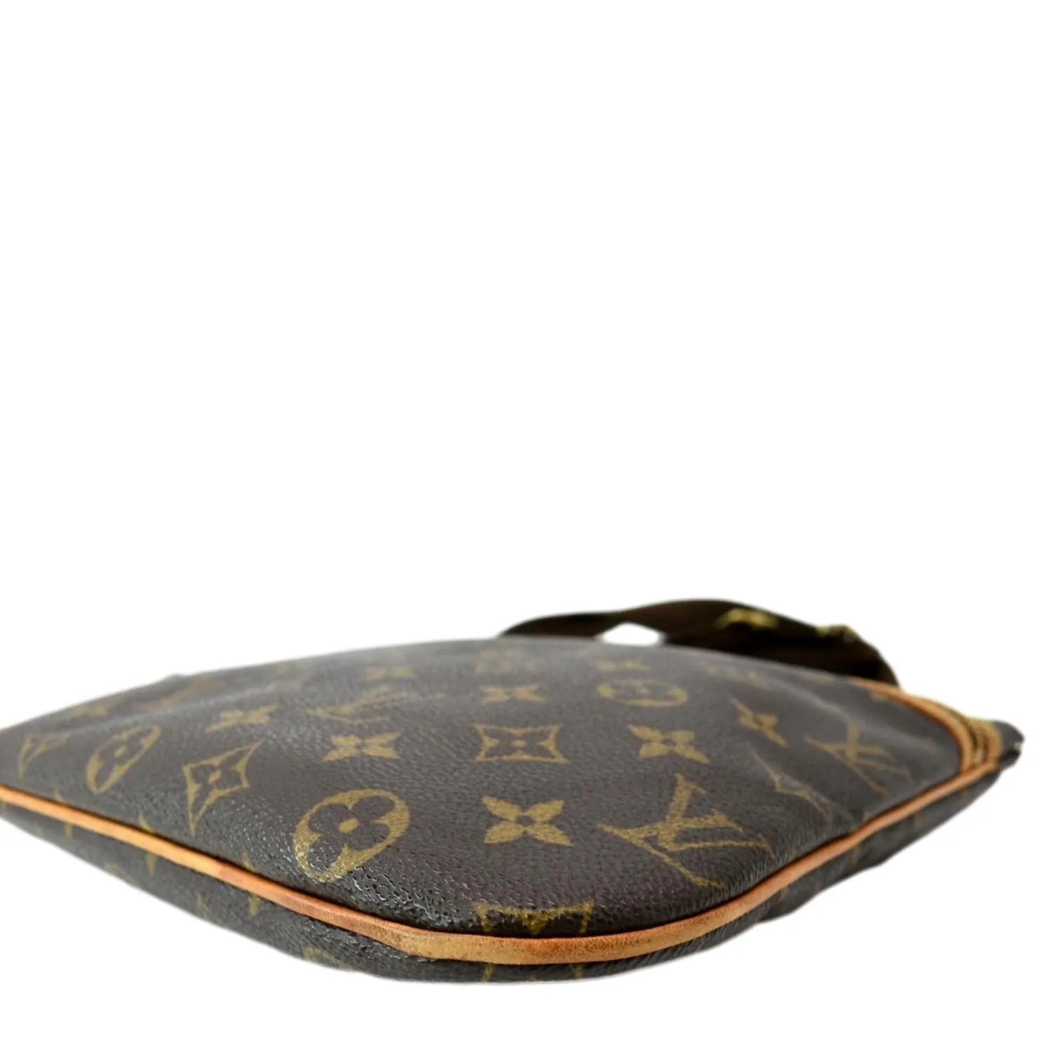 LOUIS VUITTON Bosphore Pochette Monogram Canvas Shoulder Bag Brown