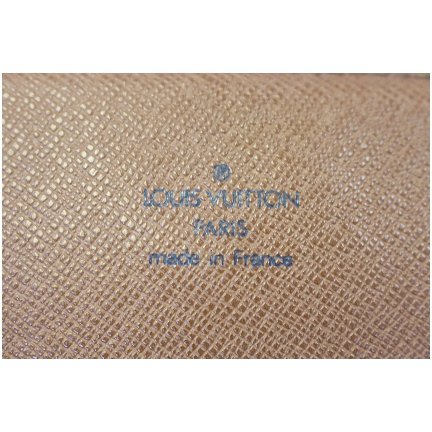LOUIS VUITTON Cartouchiere MM Monogram Canavs Crossbody Bag Brown