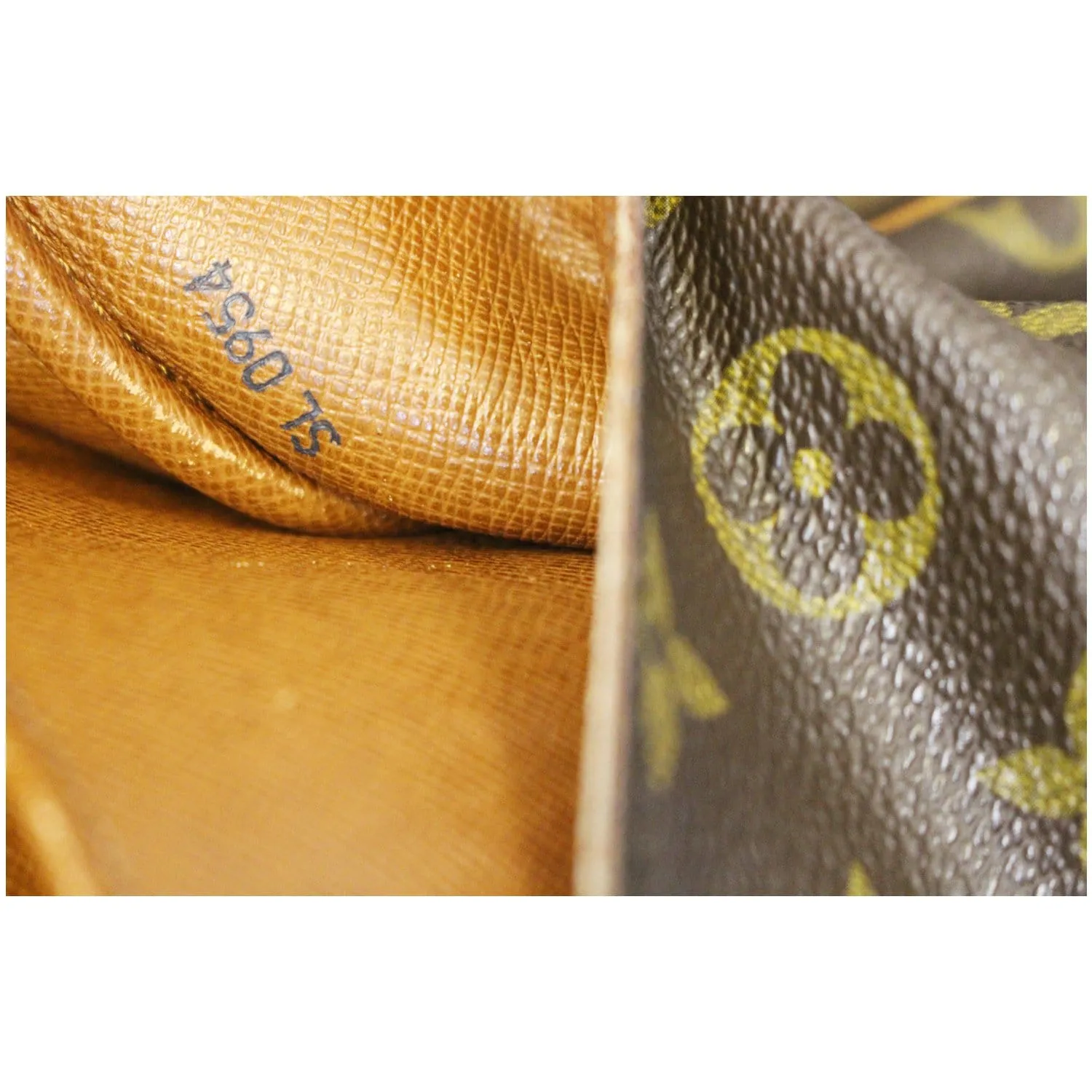 LOUIS VUITTON Cartouchiere MM Monogram Canavs Crossbody Bag Brown