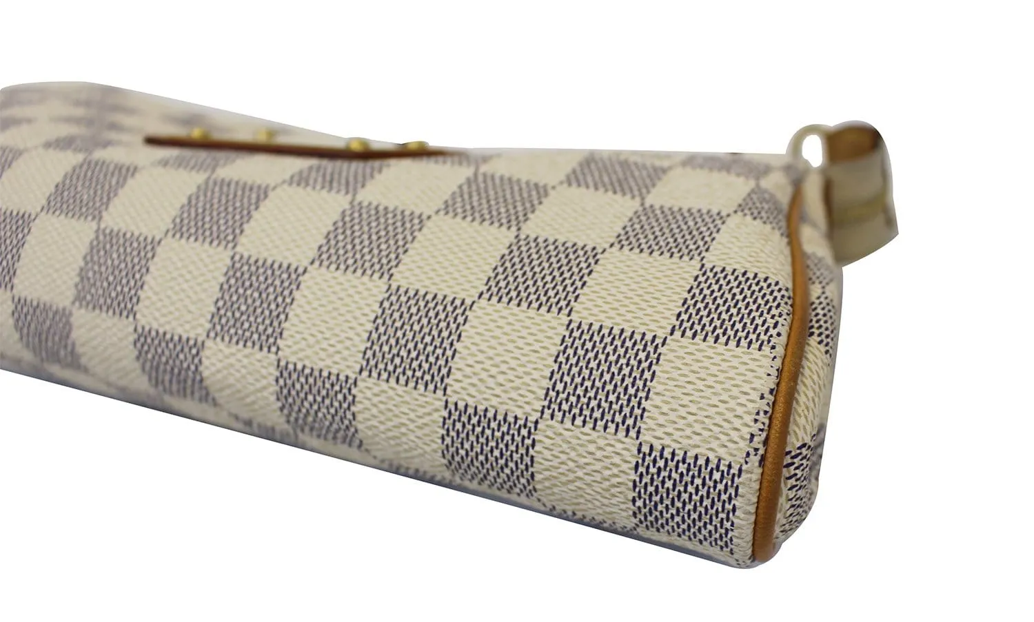LOUIS VUITTON Damier Azur Eva Clutch Crossbody Bag