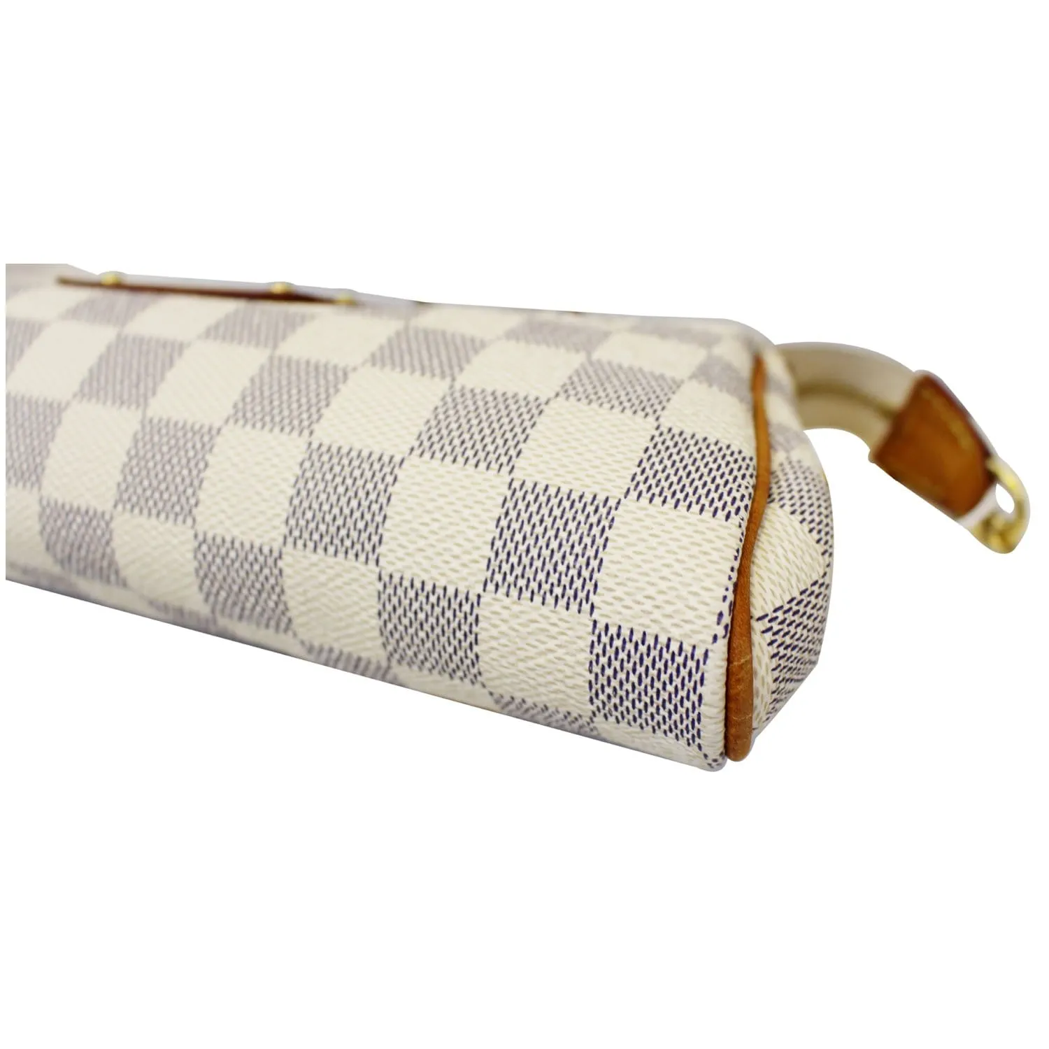LOUIS VUITTON Damier Azur Eva Clutch Crossbody Bag