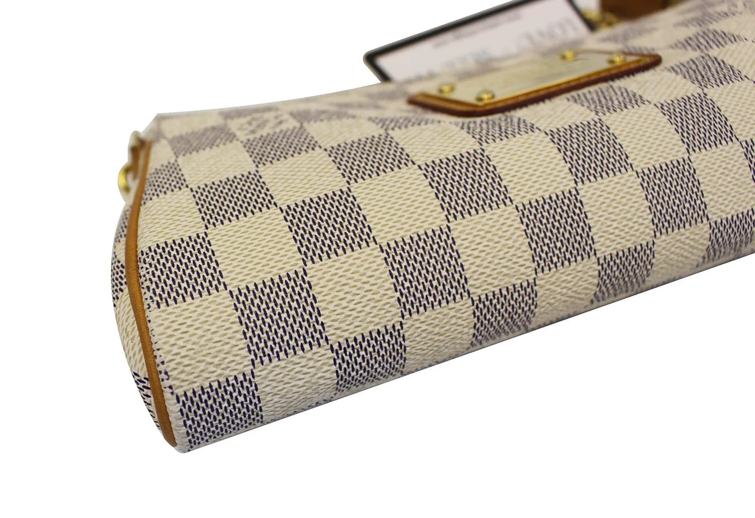 LOUIS VUITTON Damier Azur Eva Clutch Crossbody Bag