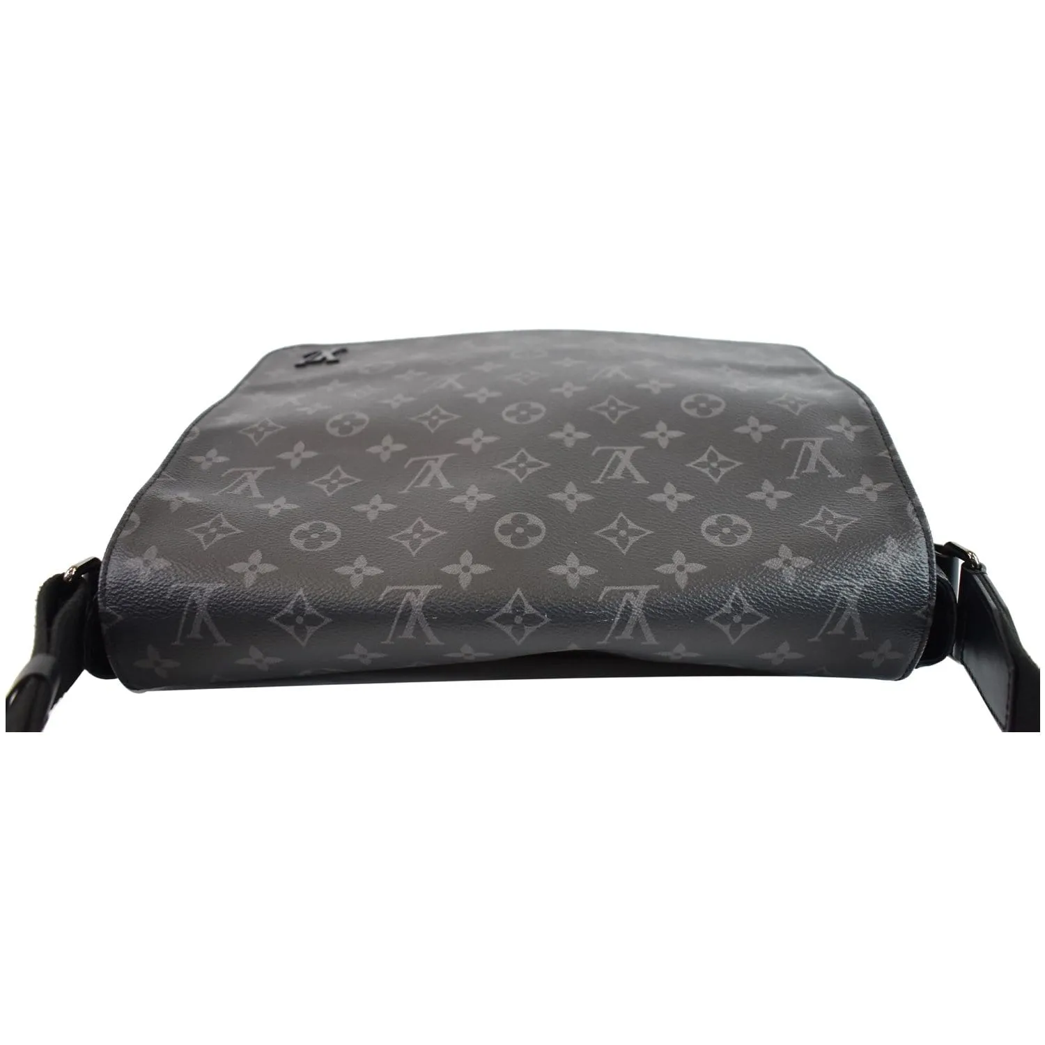 LOUIS VUITTON District PM Monogram Eclipse Messenger Bag Black