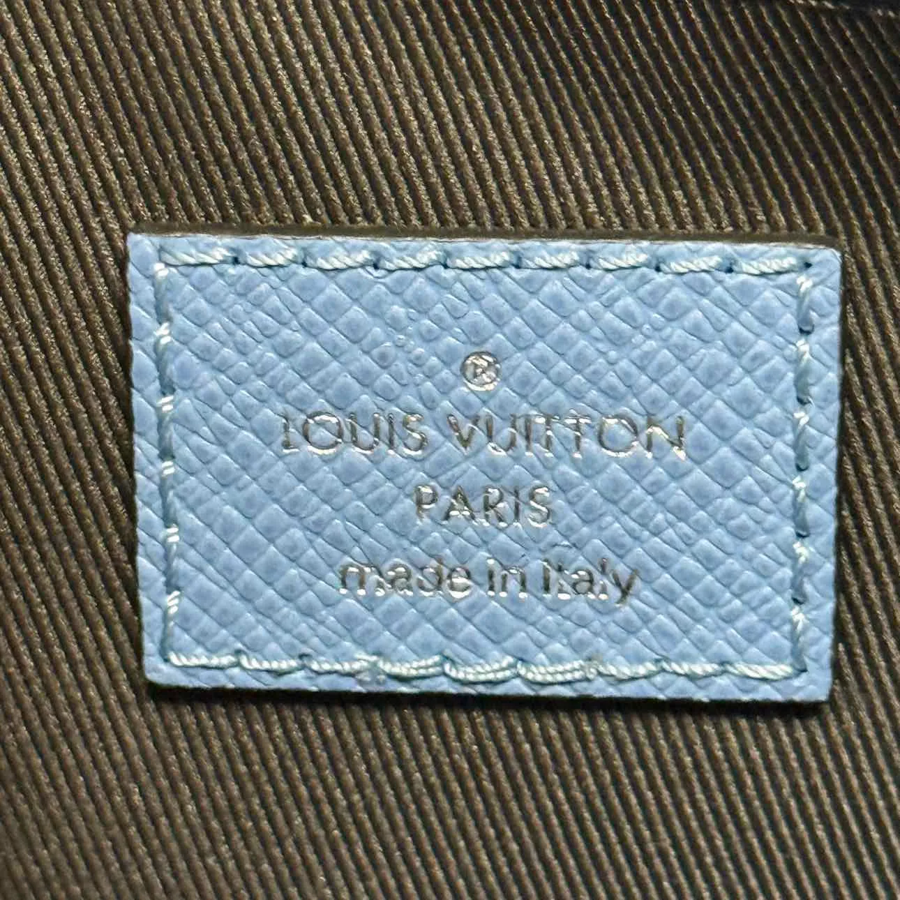 Louis Vuitton Messenger Bag "OUTDOOR" 2021 New Blue