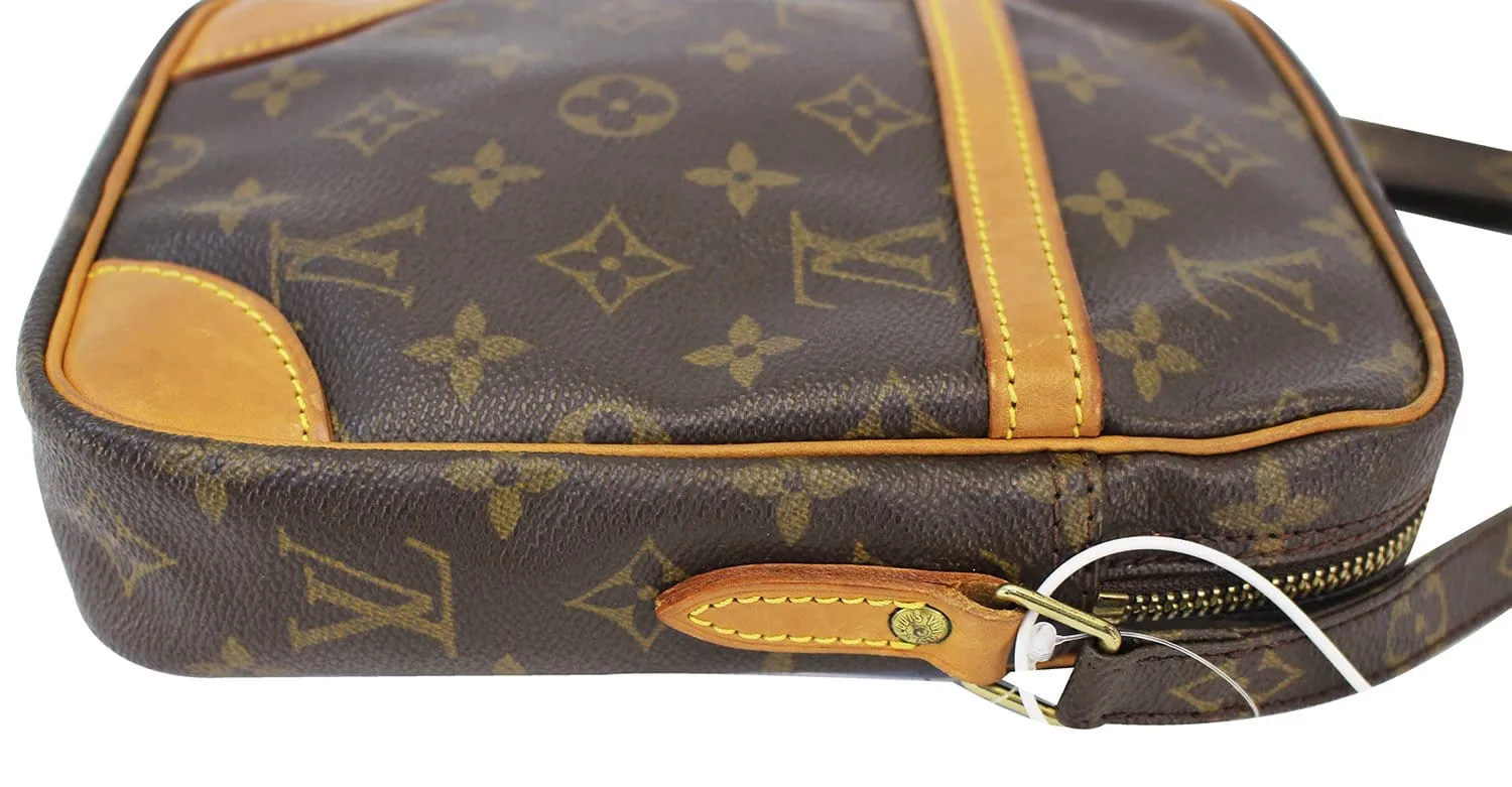 LOUIS VUITTON Monogram Canvas Danube Crossbody Bag