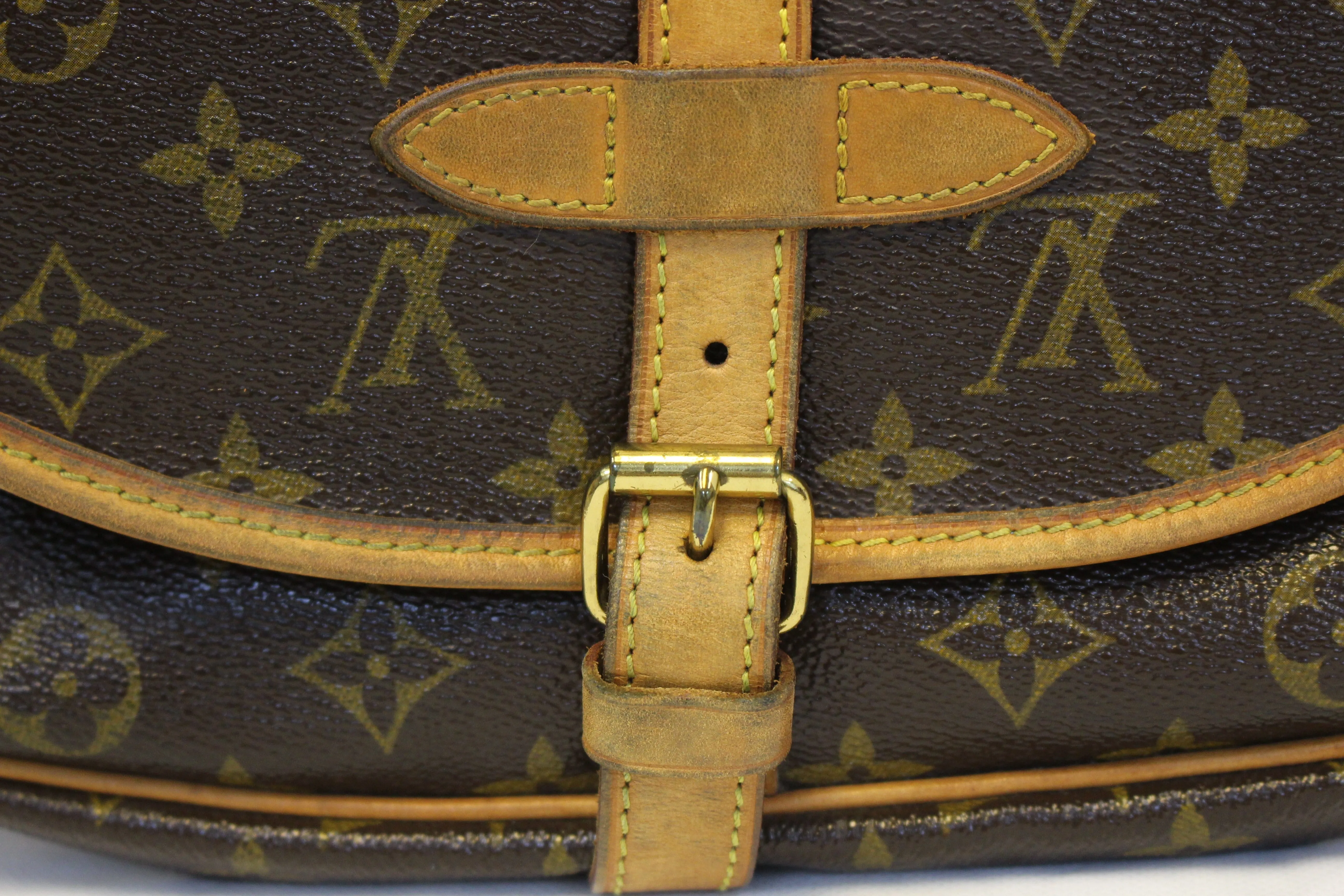 LOUIS VUITTON Monogram Canvas Saumur 30 Shoulder Bag
