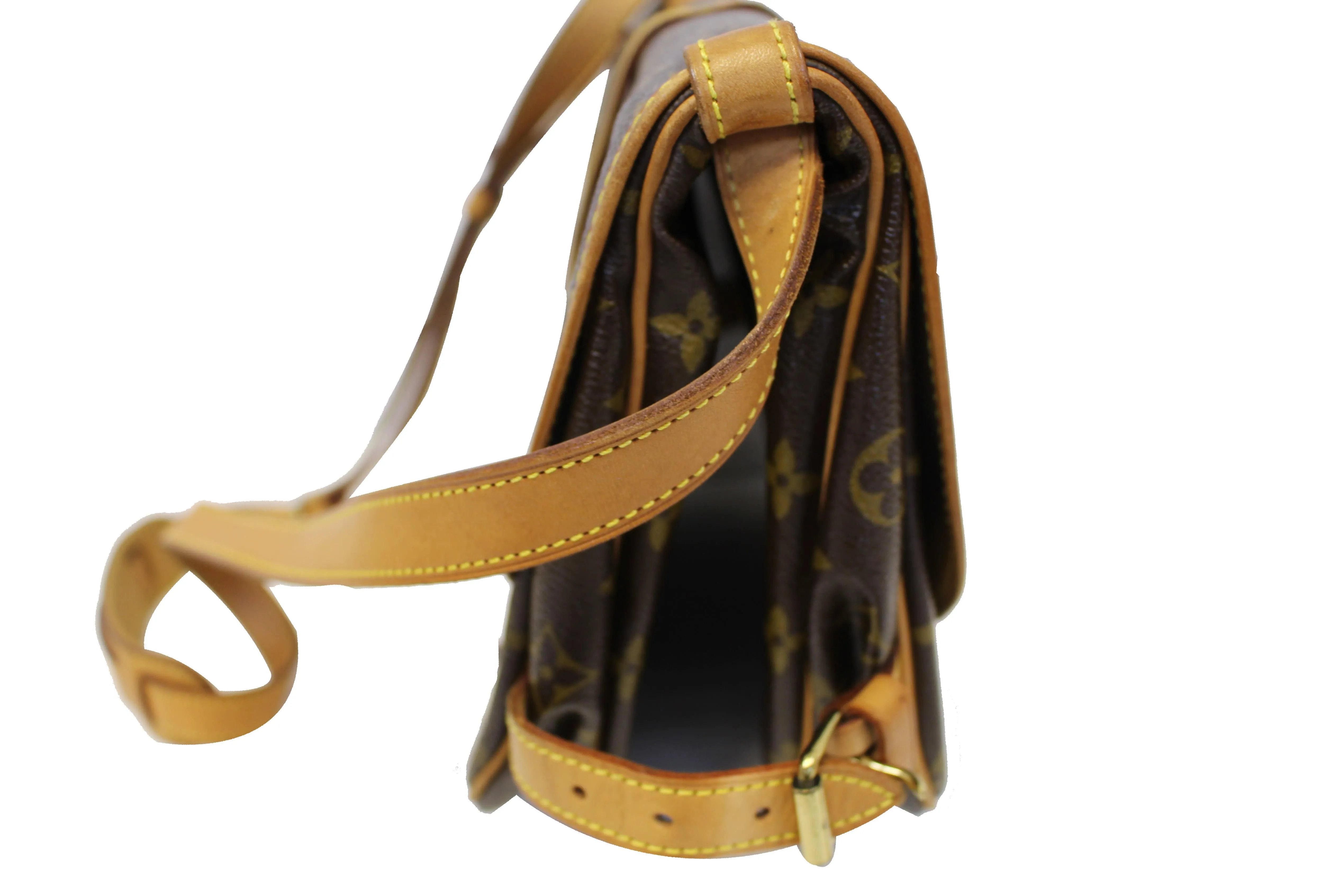 LOUIS VUITTON Monogram Canvas Saumur 30 Shoulder Bag