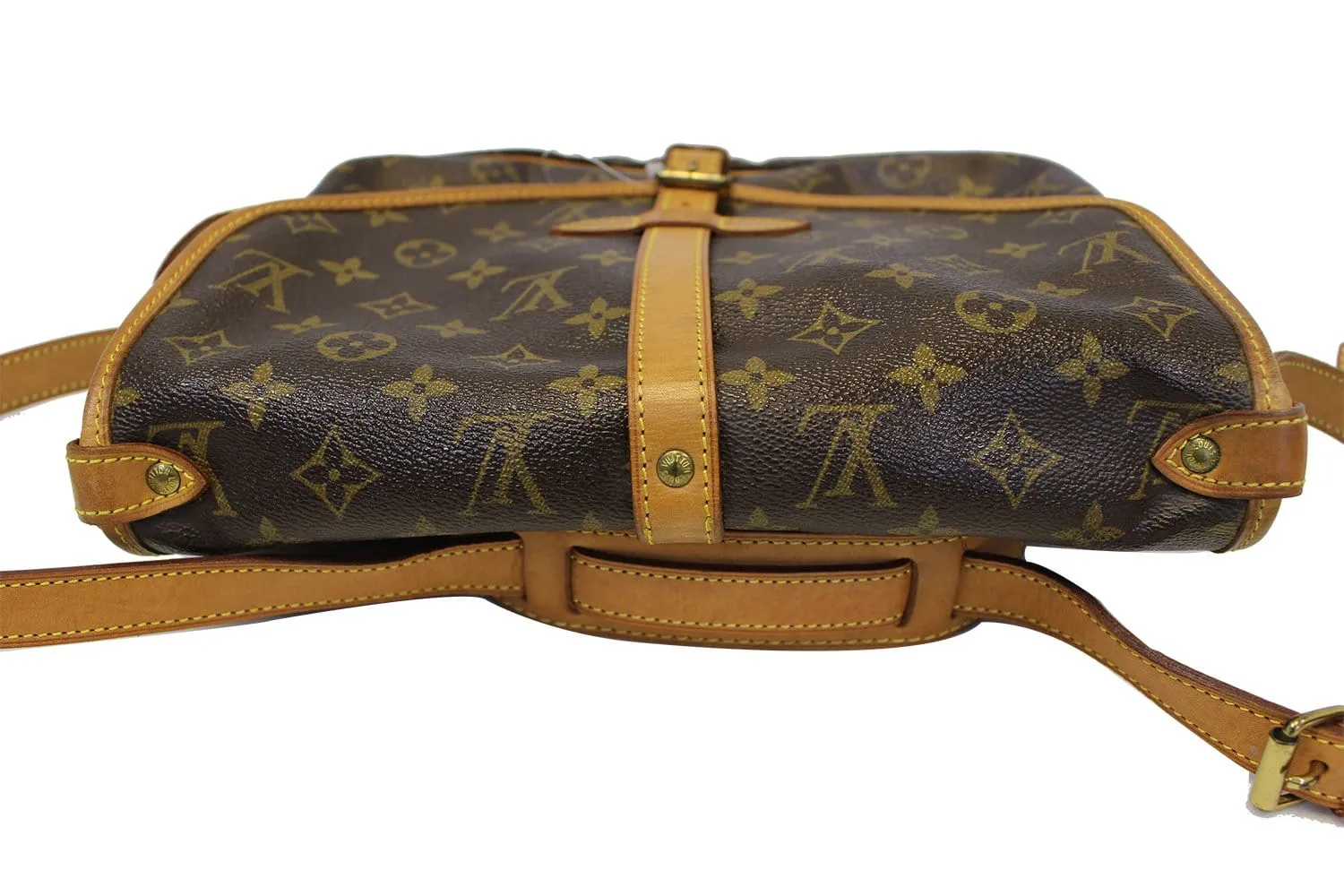 LOUIS VUITTON Monogram Canvas Saumur 30 Shoulder Bag