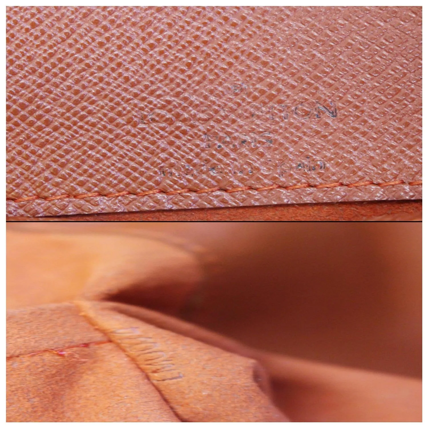 LOUIS VUITTON Musette Salsa Damier Ebene Crossbody Bag Brown