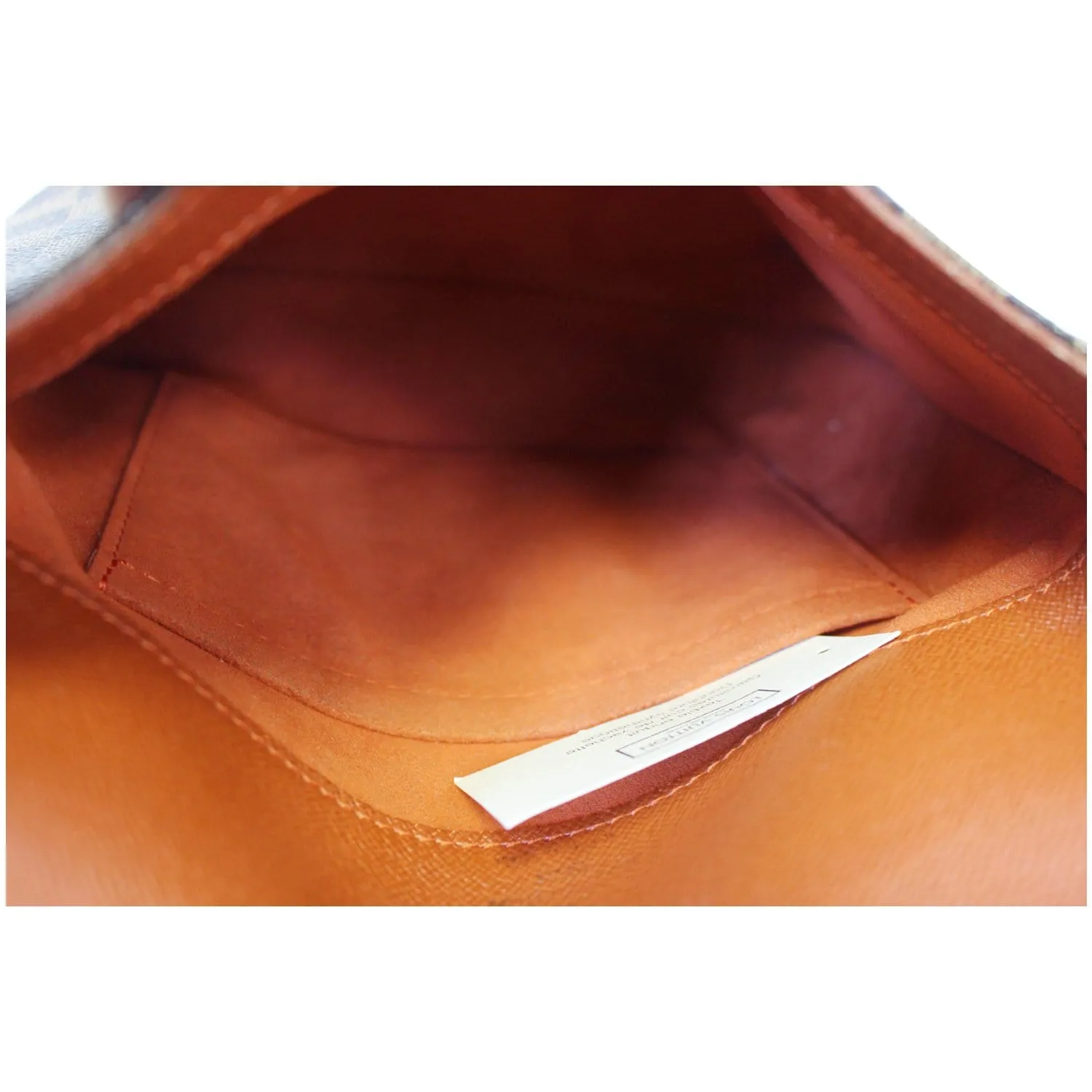 LOUIS VUITTON Musette Salsa Damier Ebene Crossbody Bag Brown