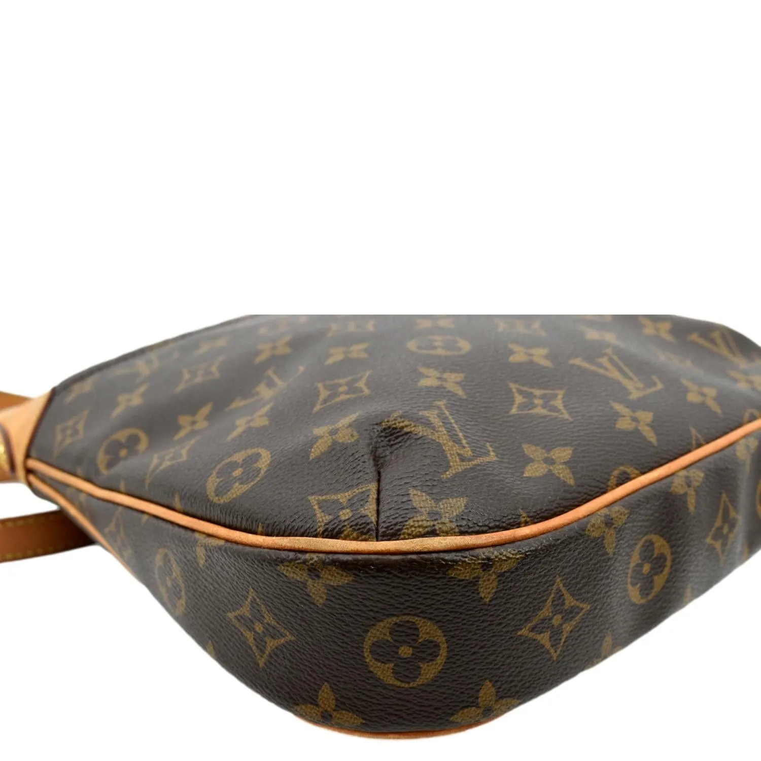 LOUIS VUITTON Odeon PM Monogram Canvas Crossbody Bag Brown