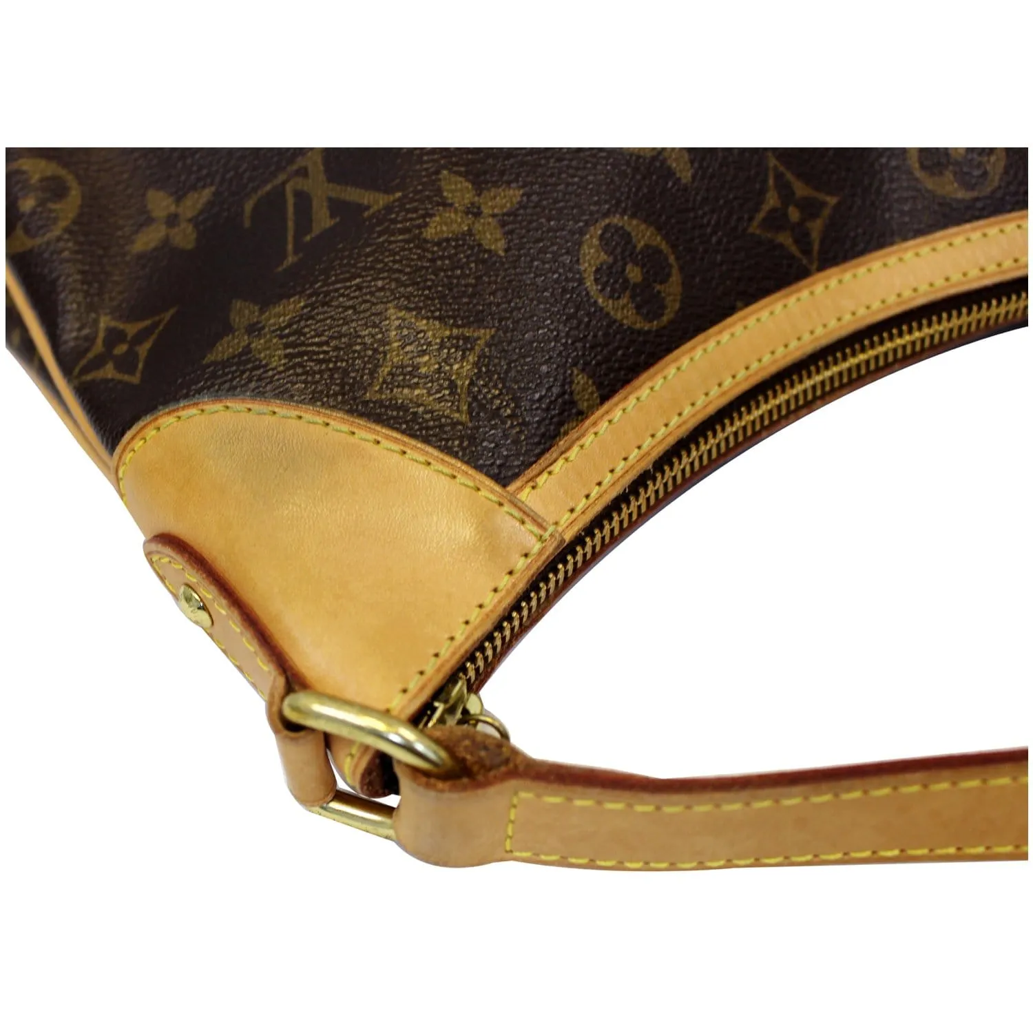 LOUIS VUITTON Odeon PM Monogram Canvas Shoulder Crossbody Bag Brown