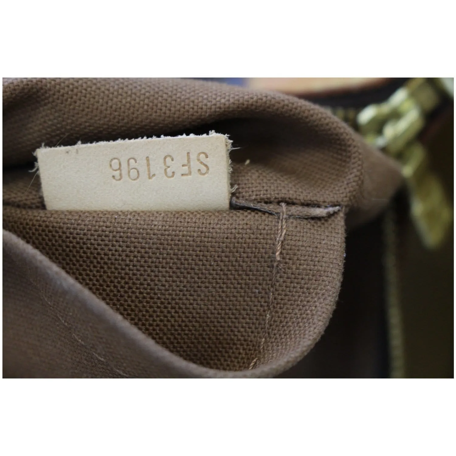 LOUIS VUITTON Odeon PM Monogram Canvas Shoulder Crossbody Bag Brown
