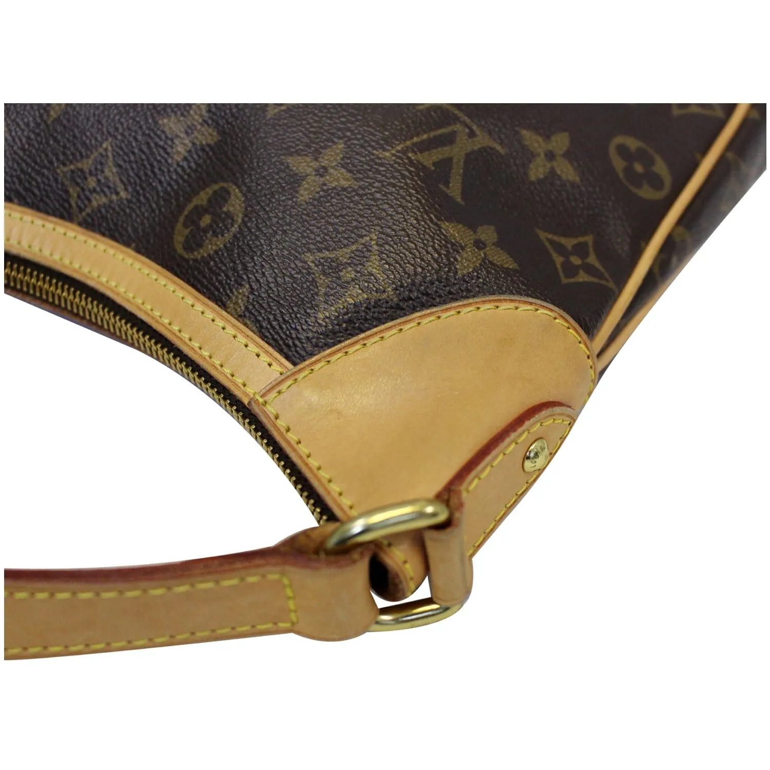 LOUIS VUITTON Odeon PM Monogram Canvas Shoulder Crossbody Bag Brown