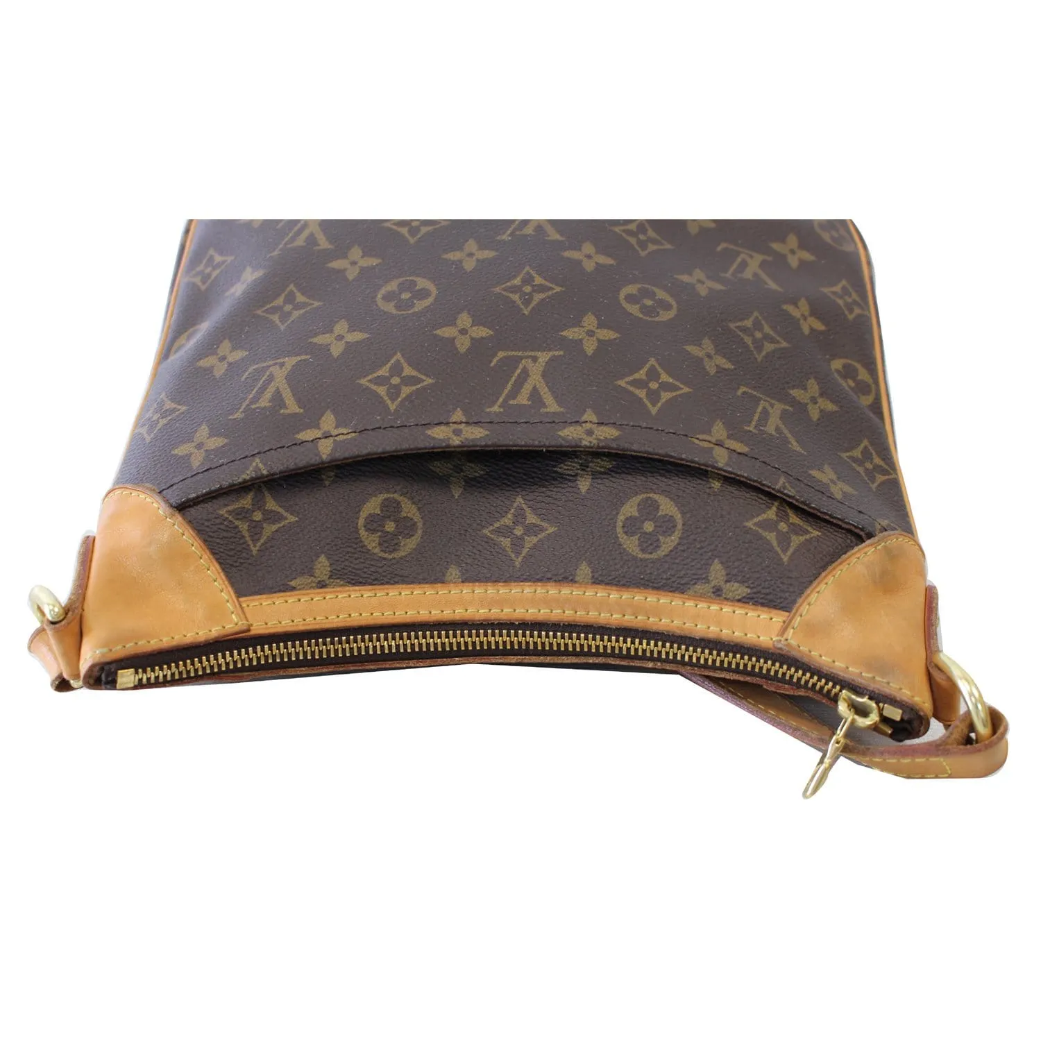 LOUIS VUITTON Odeon PM Monogram Canvas Shoulder Crossbody Bag Brown