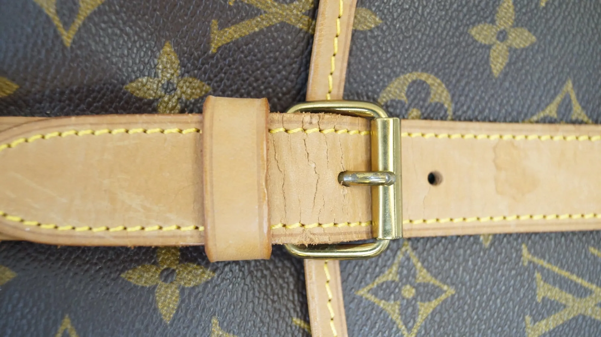LOUIS VUITTON Saumur 35 Monogram Canvas Shoulder Bag