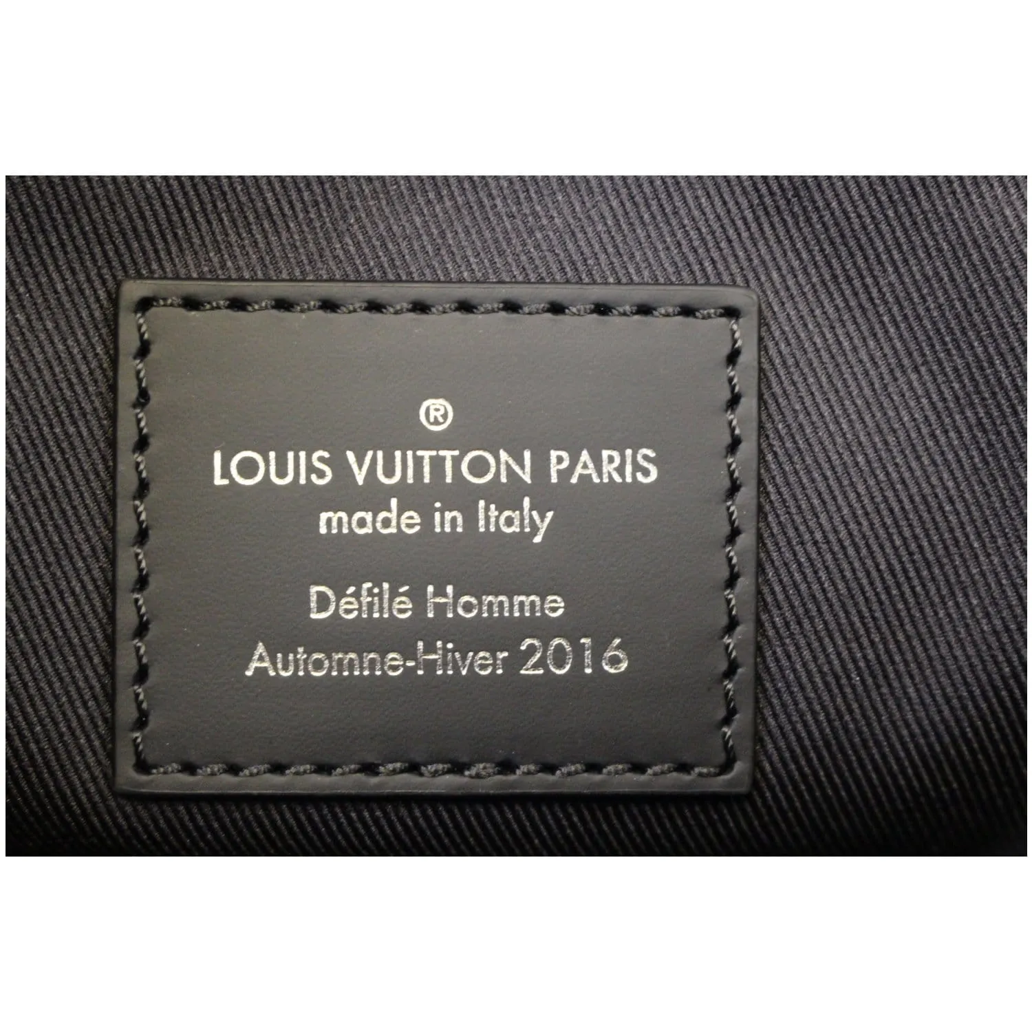 LOUIS VUITTON Voyager PM Monogram Eclipse Messenger Bag Black