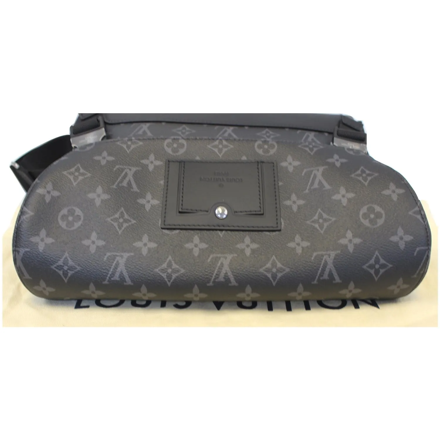 LOUIS VUITTON Voyager PM Monogram Eclipse Messenger Bag Black