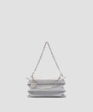 Lucky Pleats Knit Starry Mini Chain - Crystal