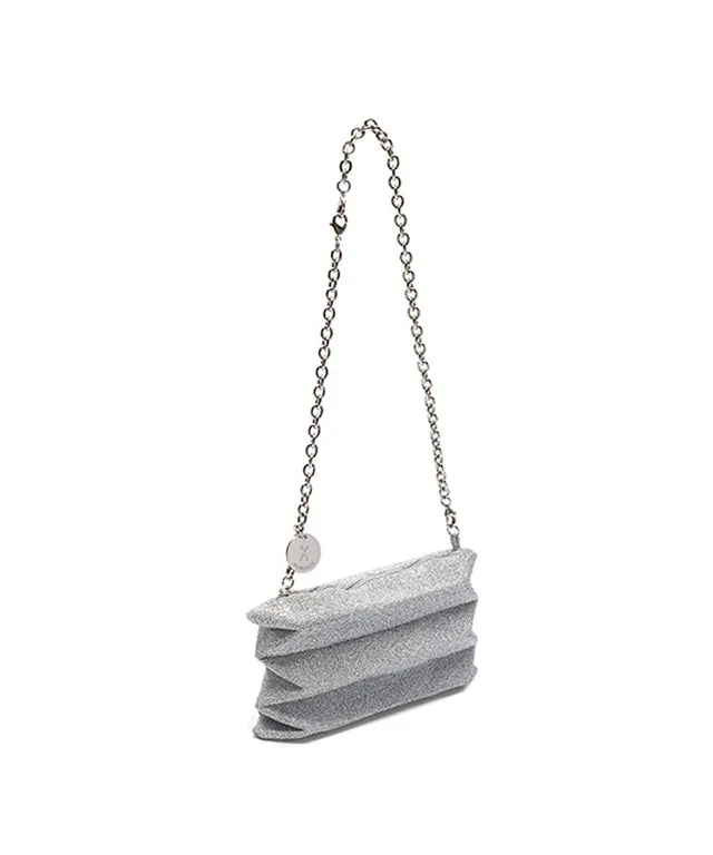 Lucky Pleats Knit Starry Mini Chain - Crystal