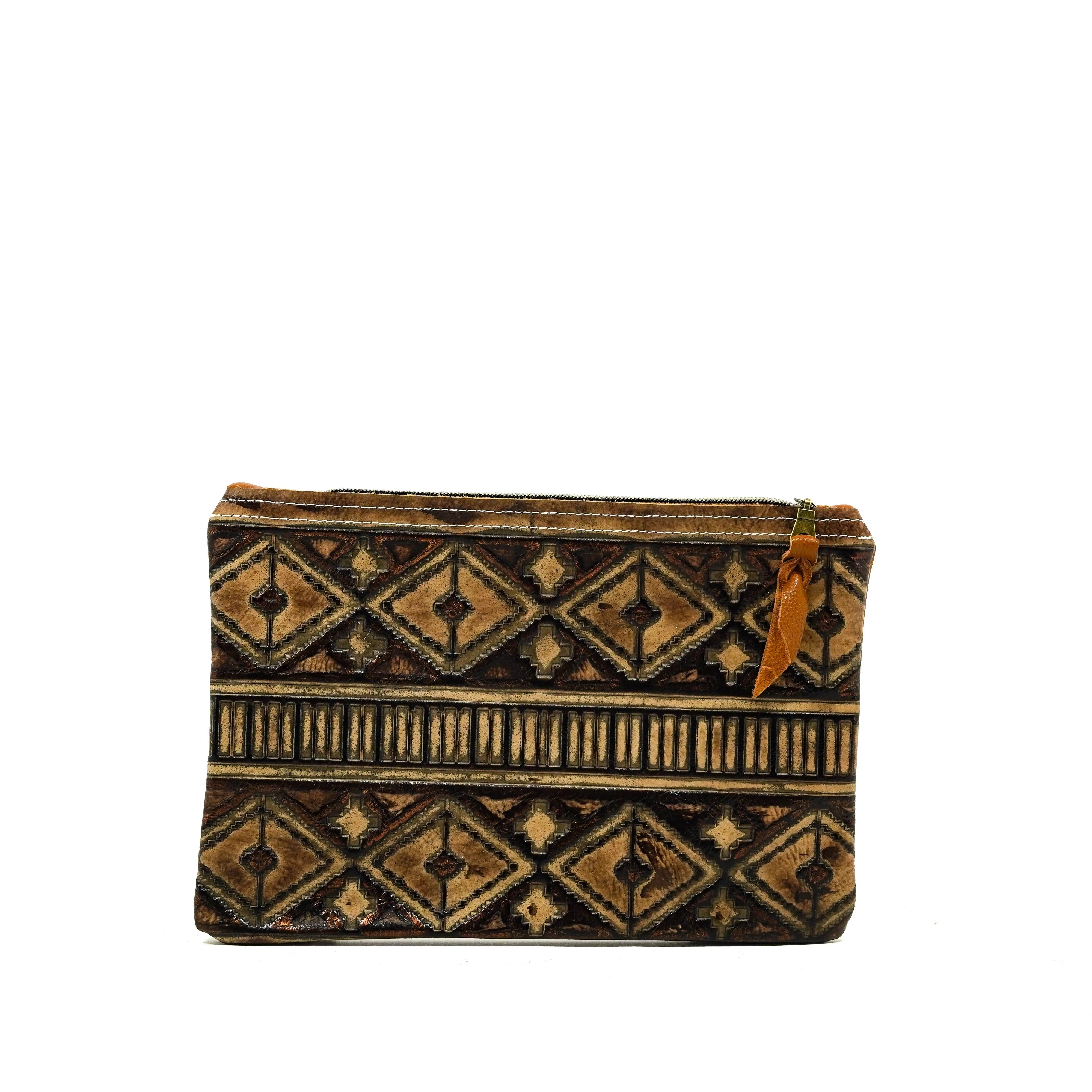 Mega Organizer - All Embossed w/ Cocoa Navajo