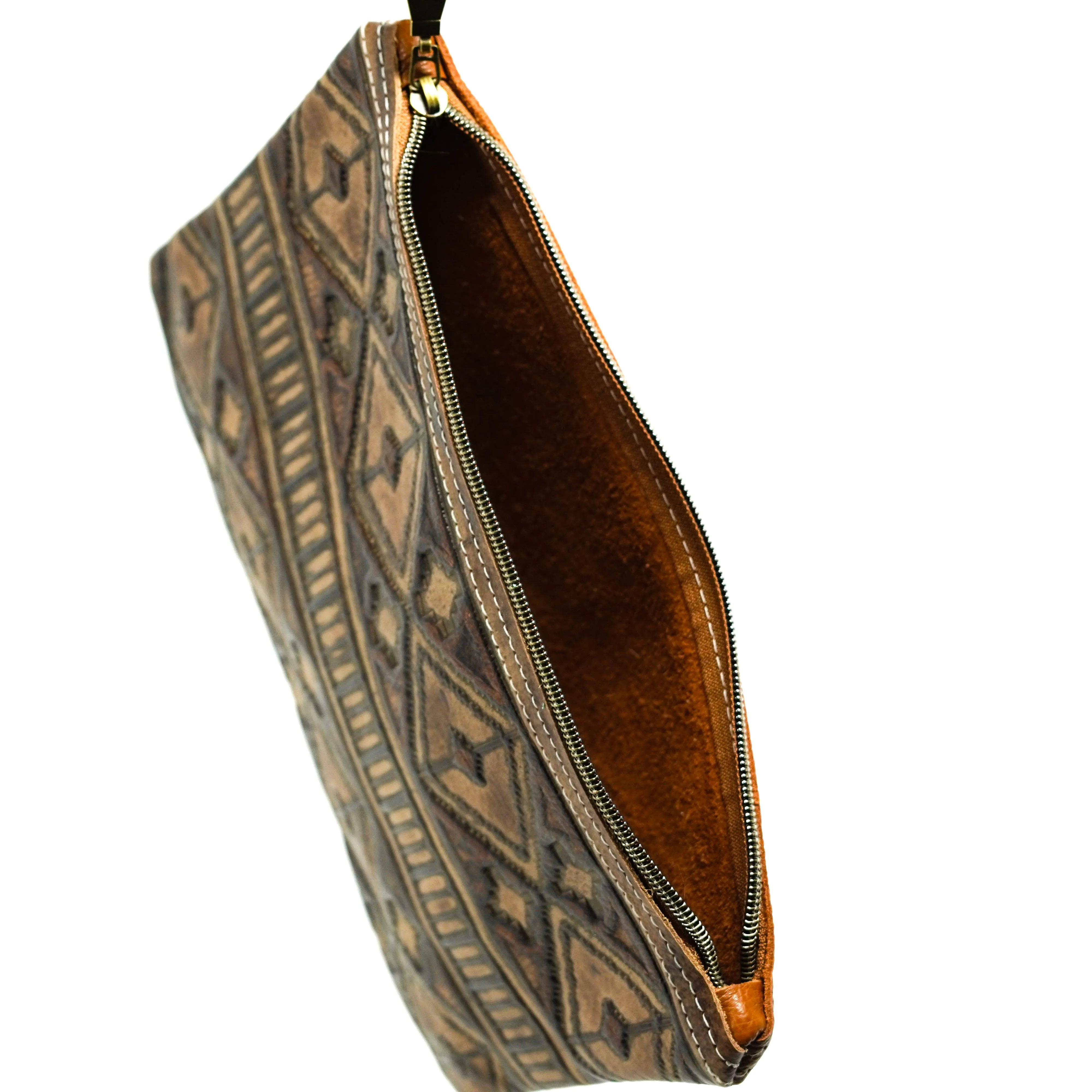 Mega Organizer - All Embossed w/ Cocoa Navajo