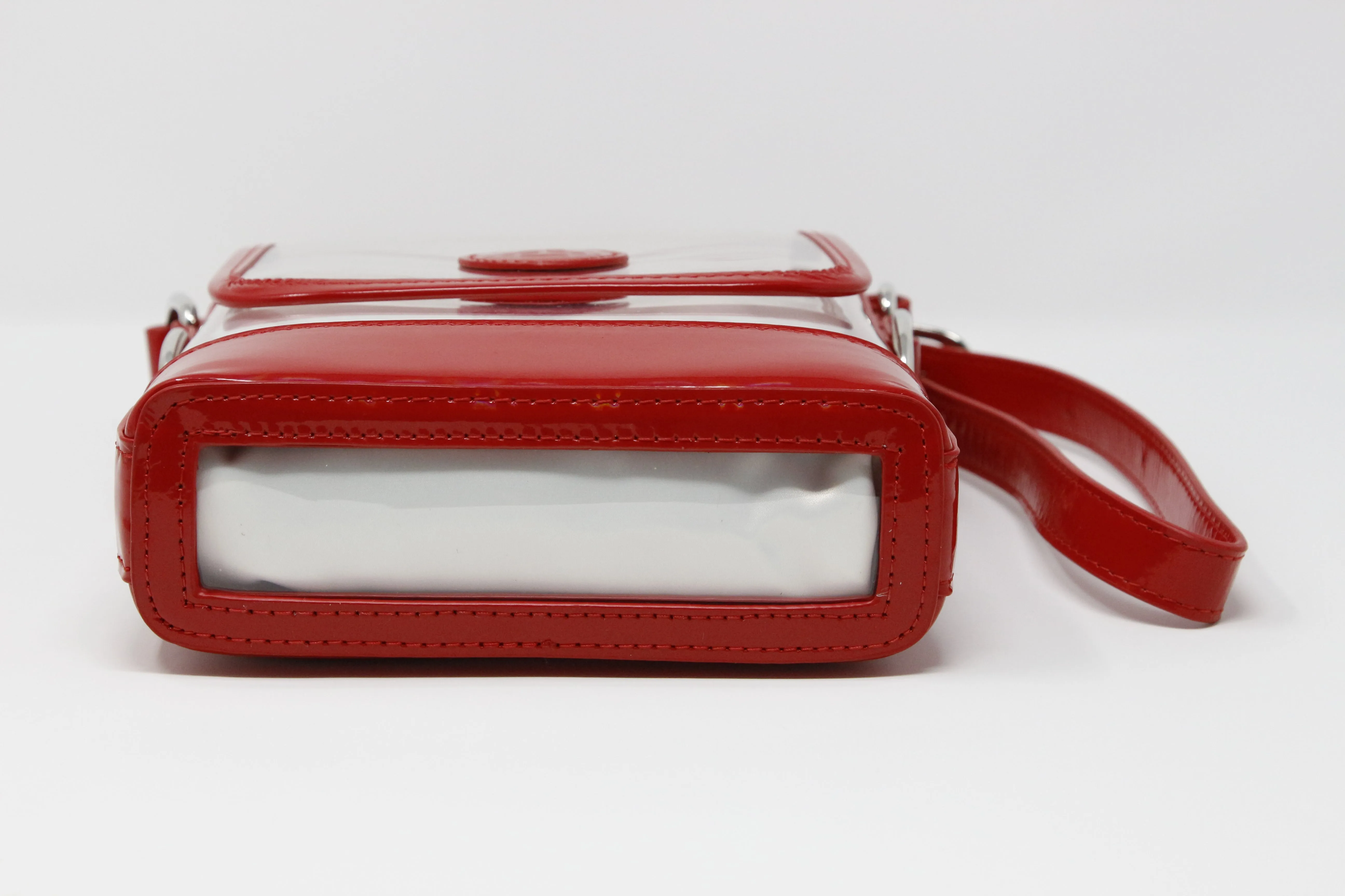 Memo (Red Holographic Leather, Platinum Liner) - Buy with Prime