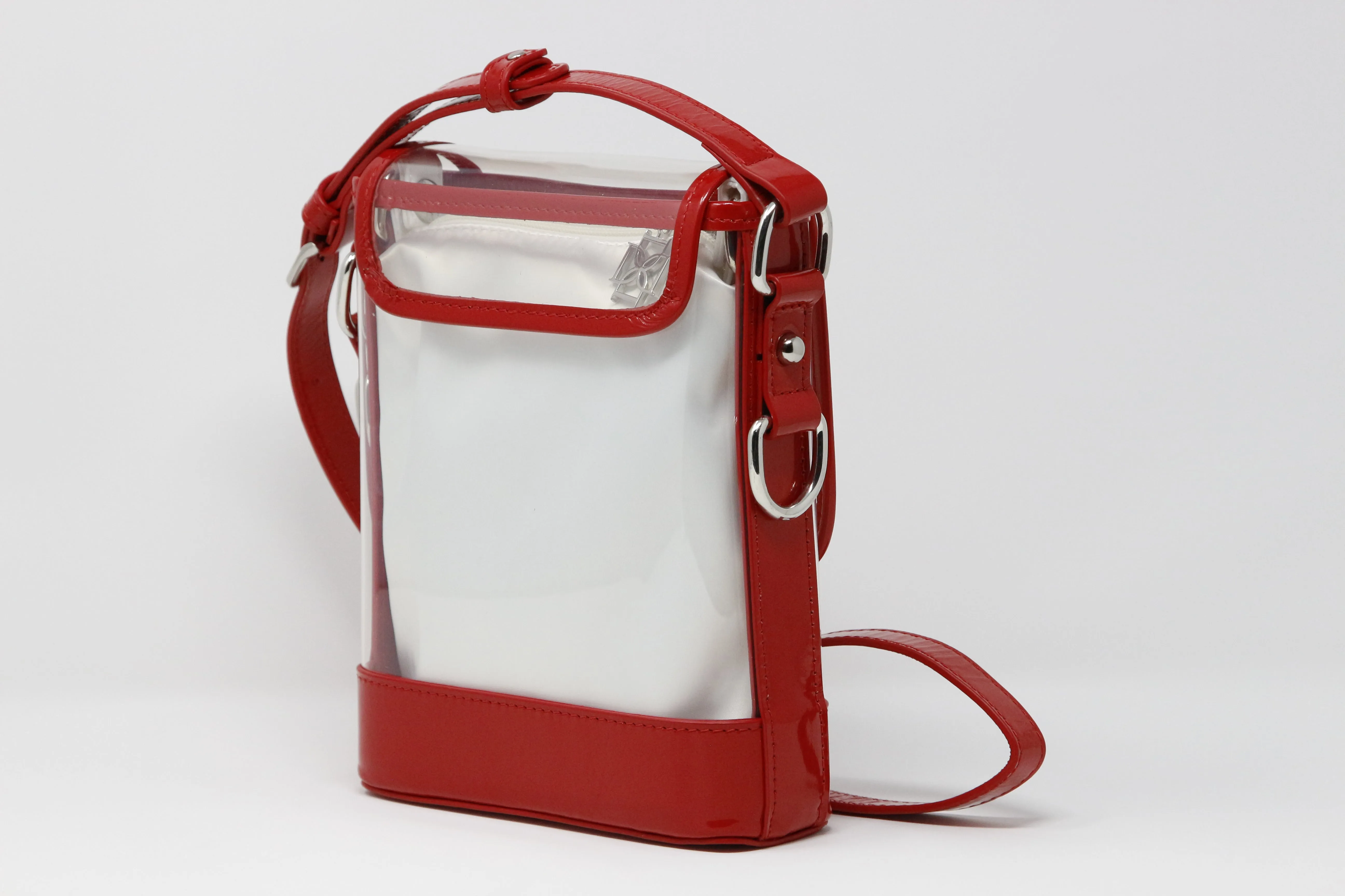 Memo (Red Holographic Leather, Platinum Liner) - Buy with Prime
