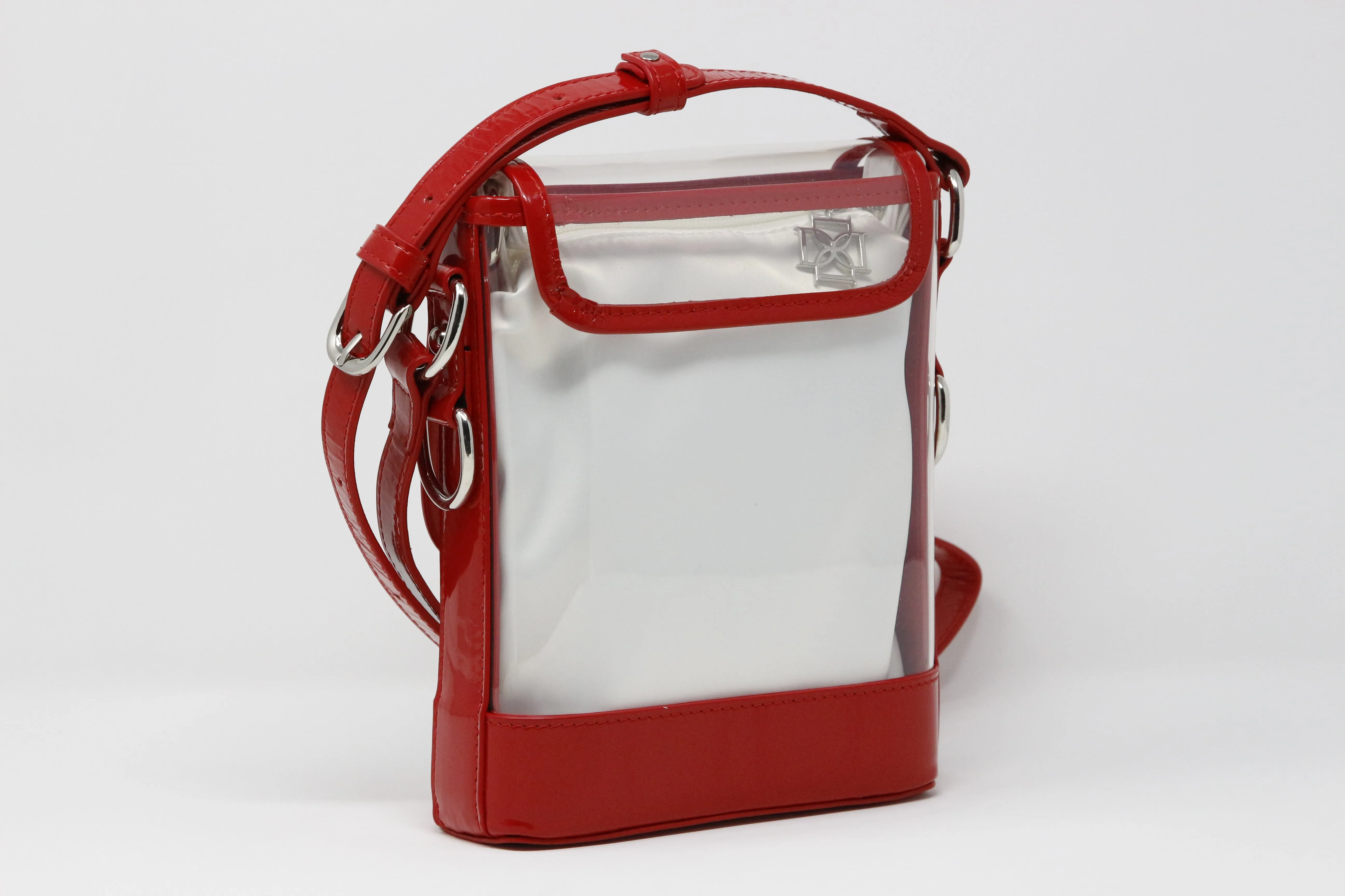 Memo (Red Holographic Leather, Platinum Liner) - Buy with Prime