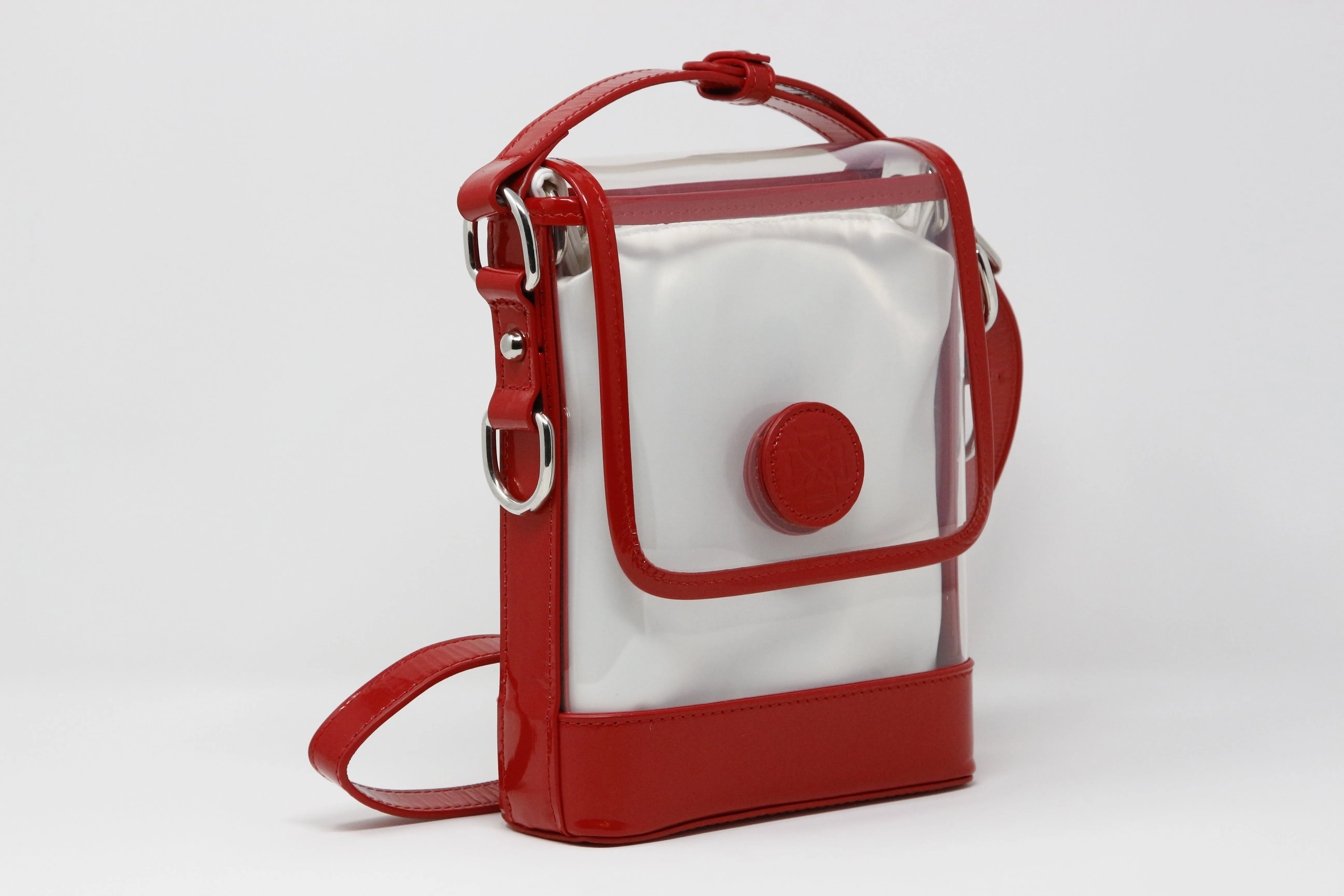 Memo (Red Holographic Leather, Platinum Liner) - Buy with Prime