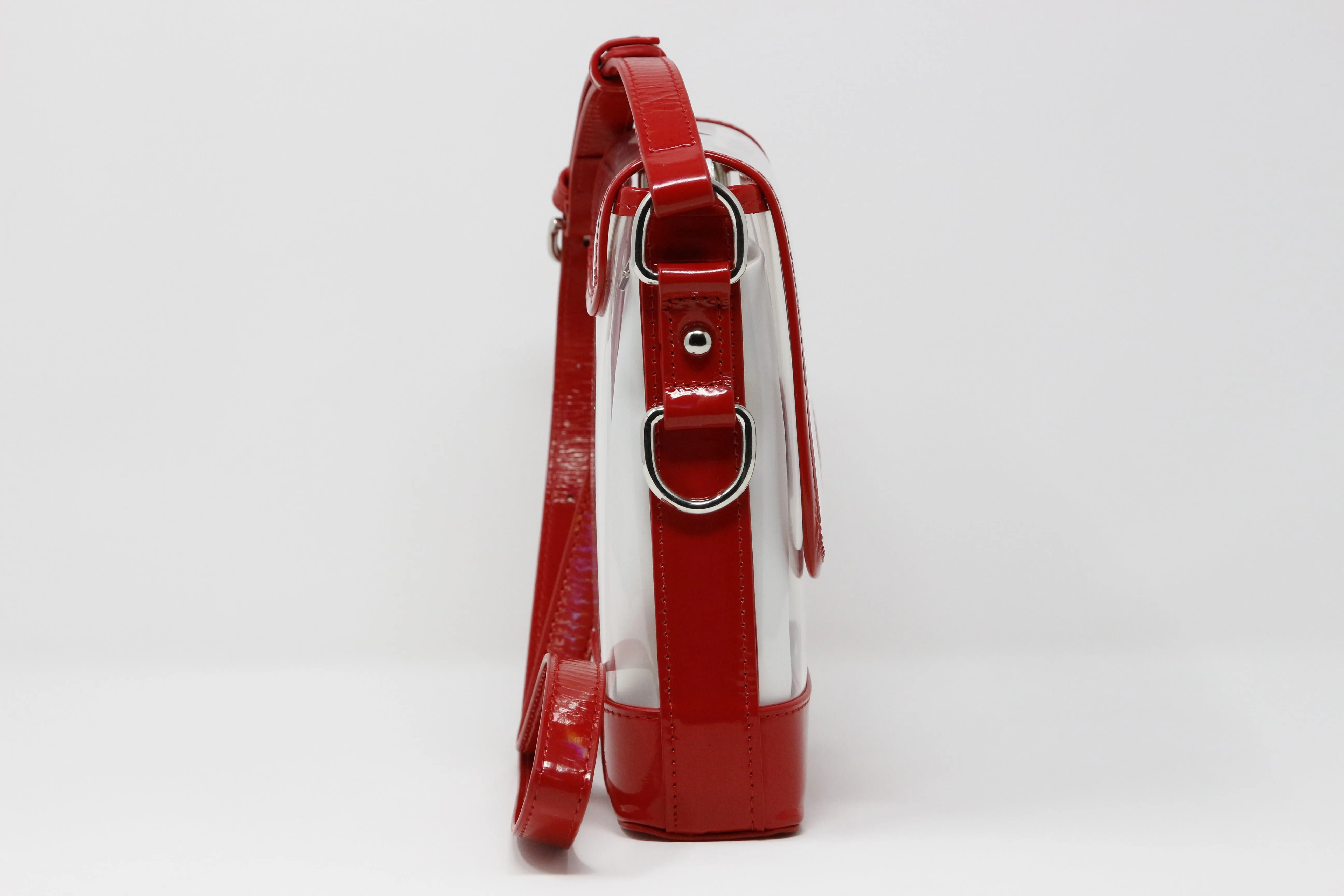 Memo (Red Holographic Leather, Platinum Liner) - Buy with Prime