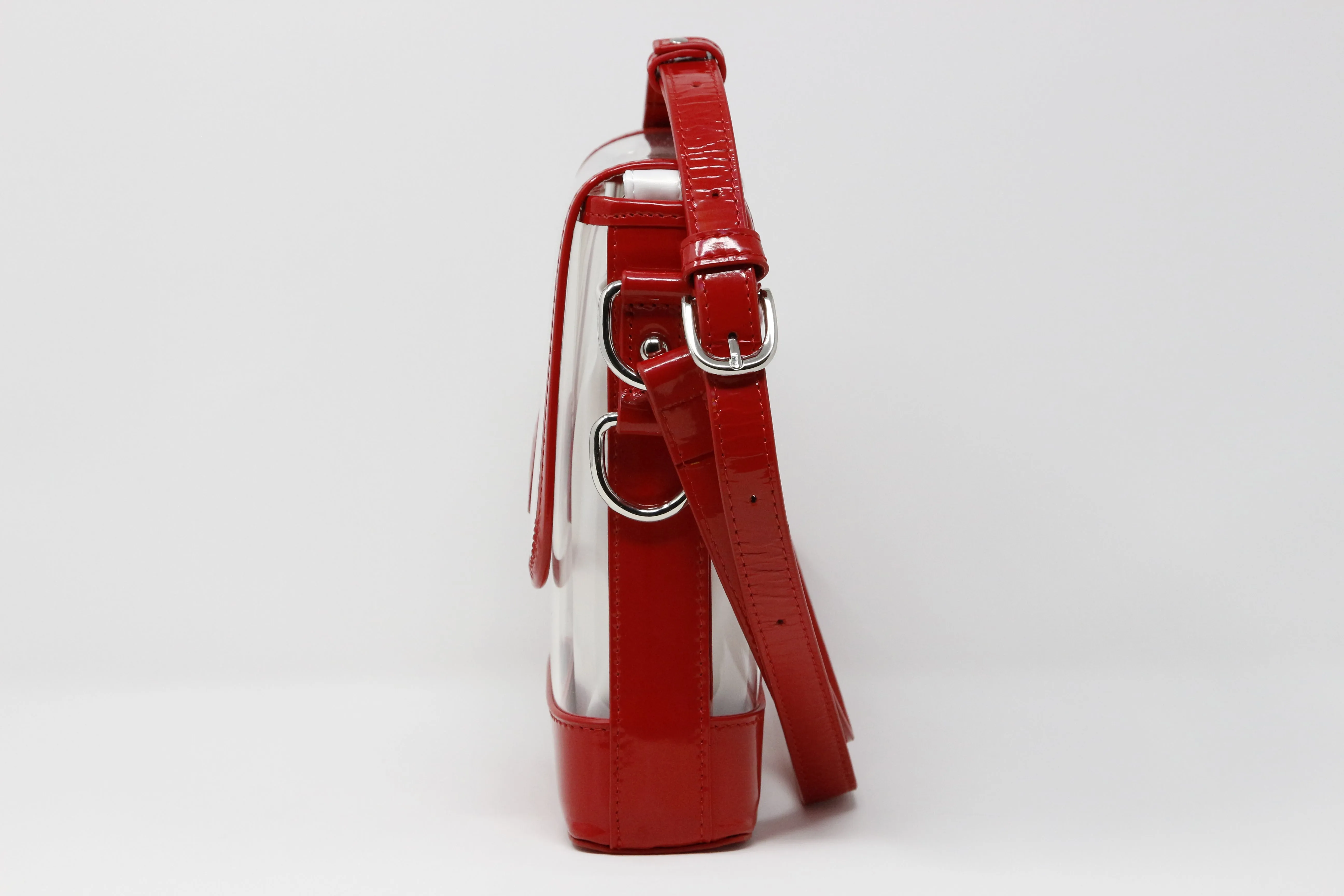 Memo (Red Holographic Leather, Platinum Liner) - Buy with Prime