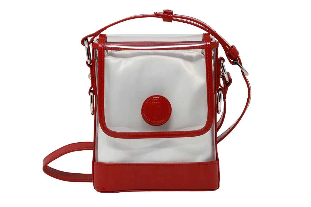 Memo - Red Holographic Patent Leather