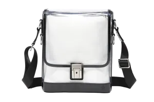 Messenger (Black Holographic Leather, Platinum Liner) - Buy with Prime