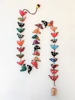 Mini Bird Decorative String With Bell
