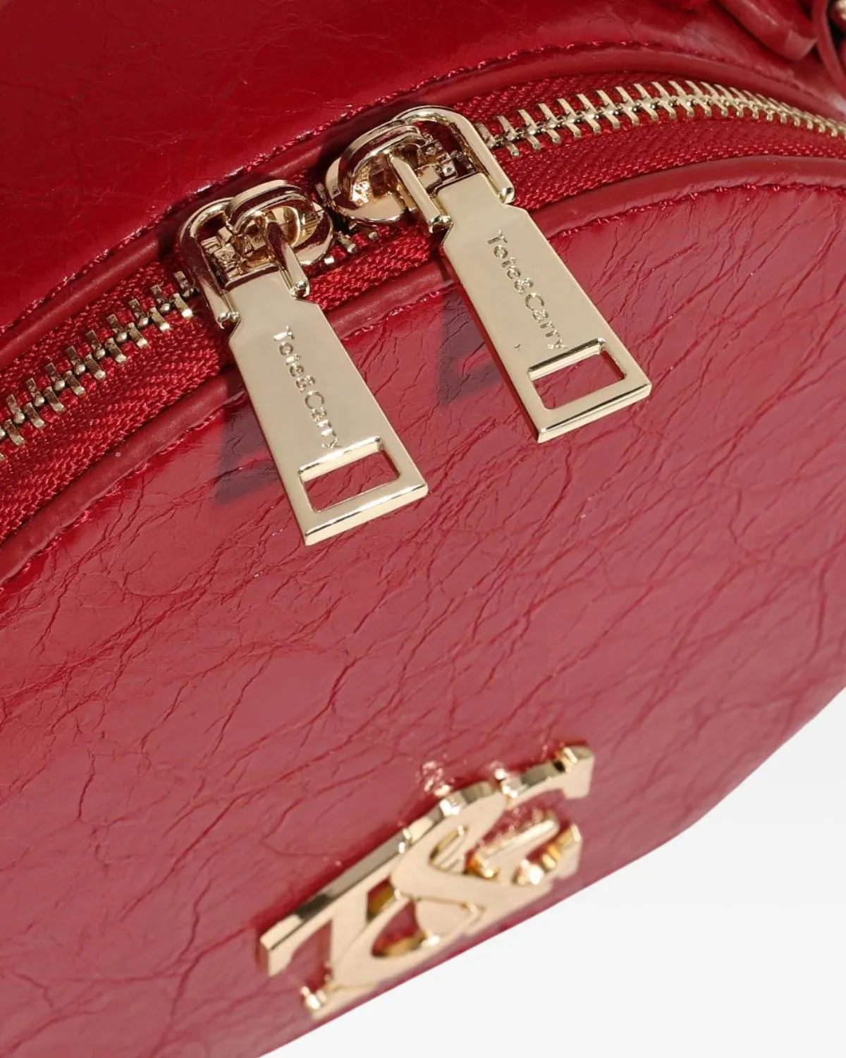 Mini Crossbody Bag in Red