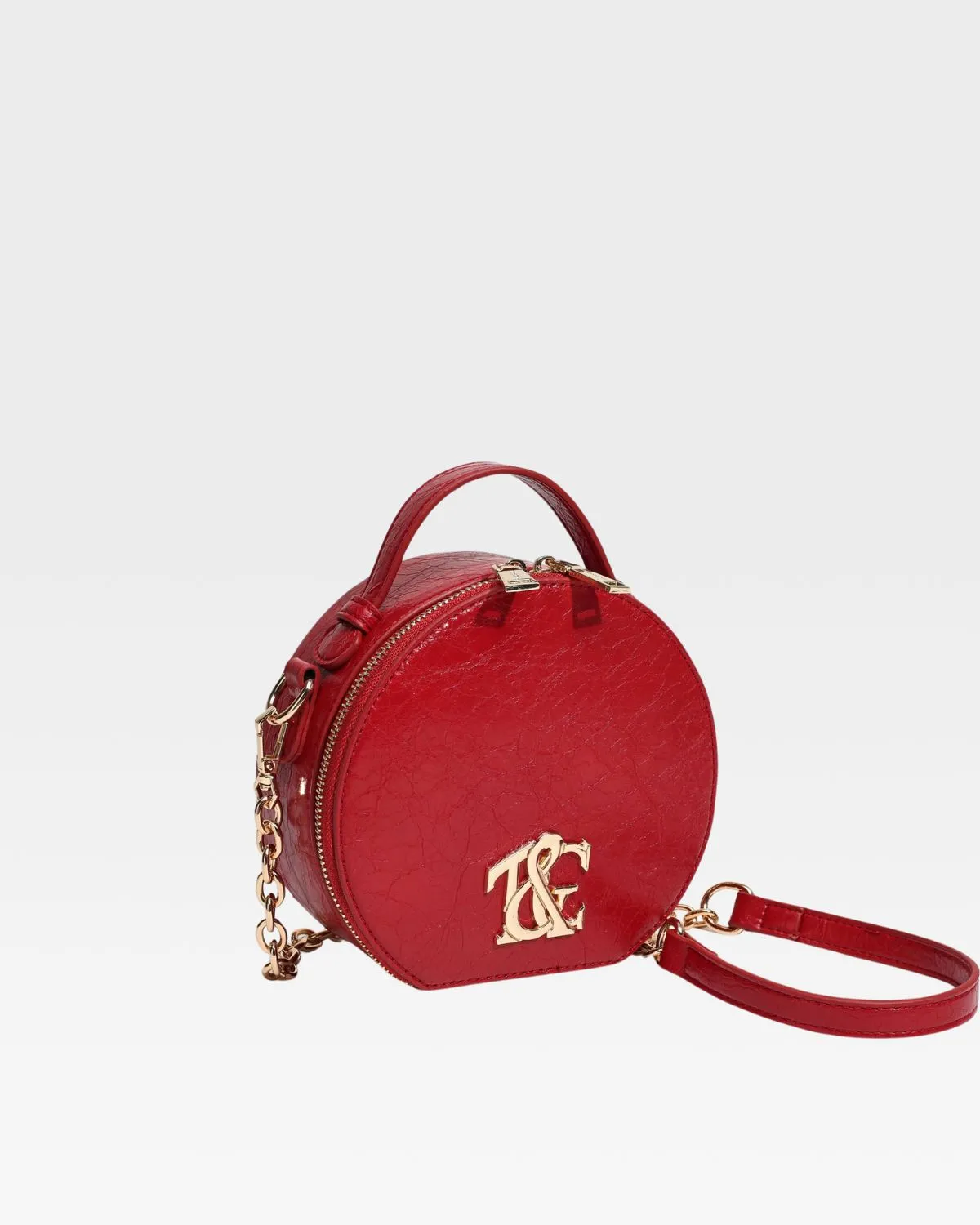 Mini Crossbody Bag in Red
