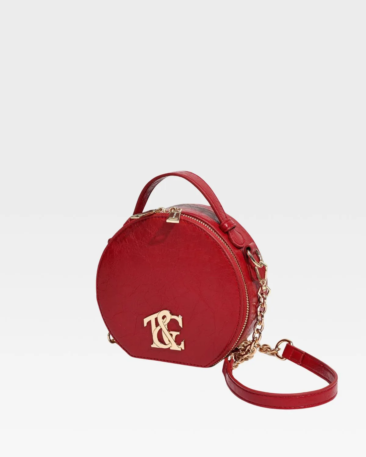 Mini Crossbody Bag in Red
