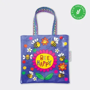 Mini ECO Tote Bag - Bee Happy